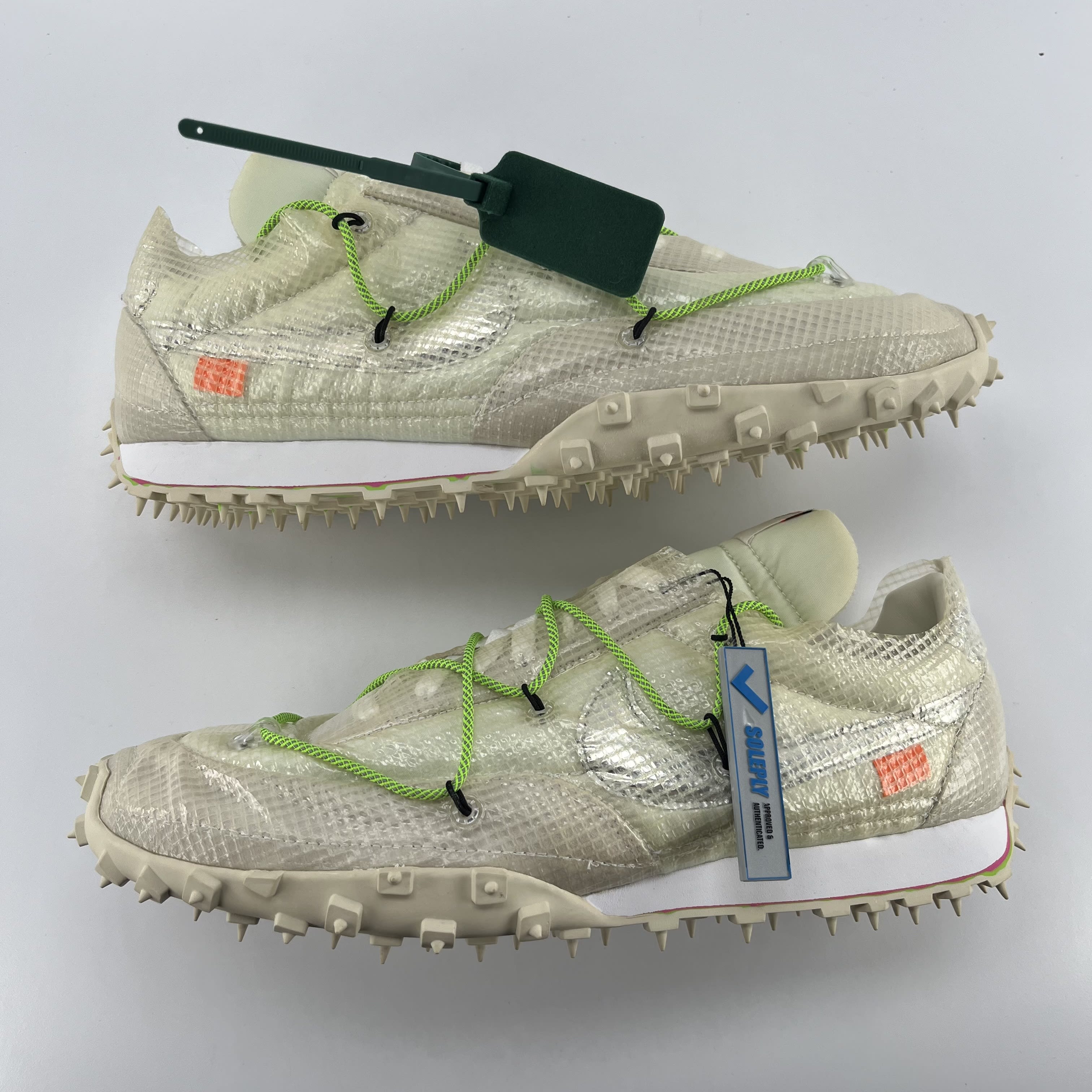 571874 Nike Waffle Racer Off-White White (Women's)