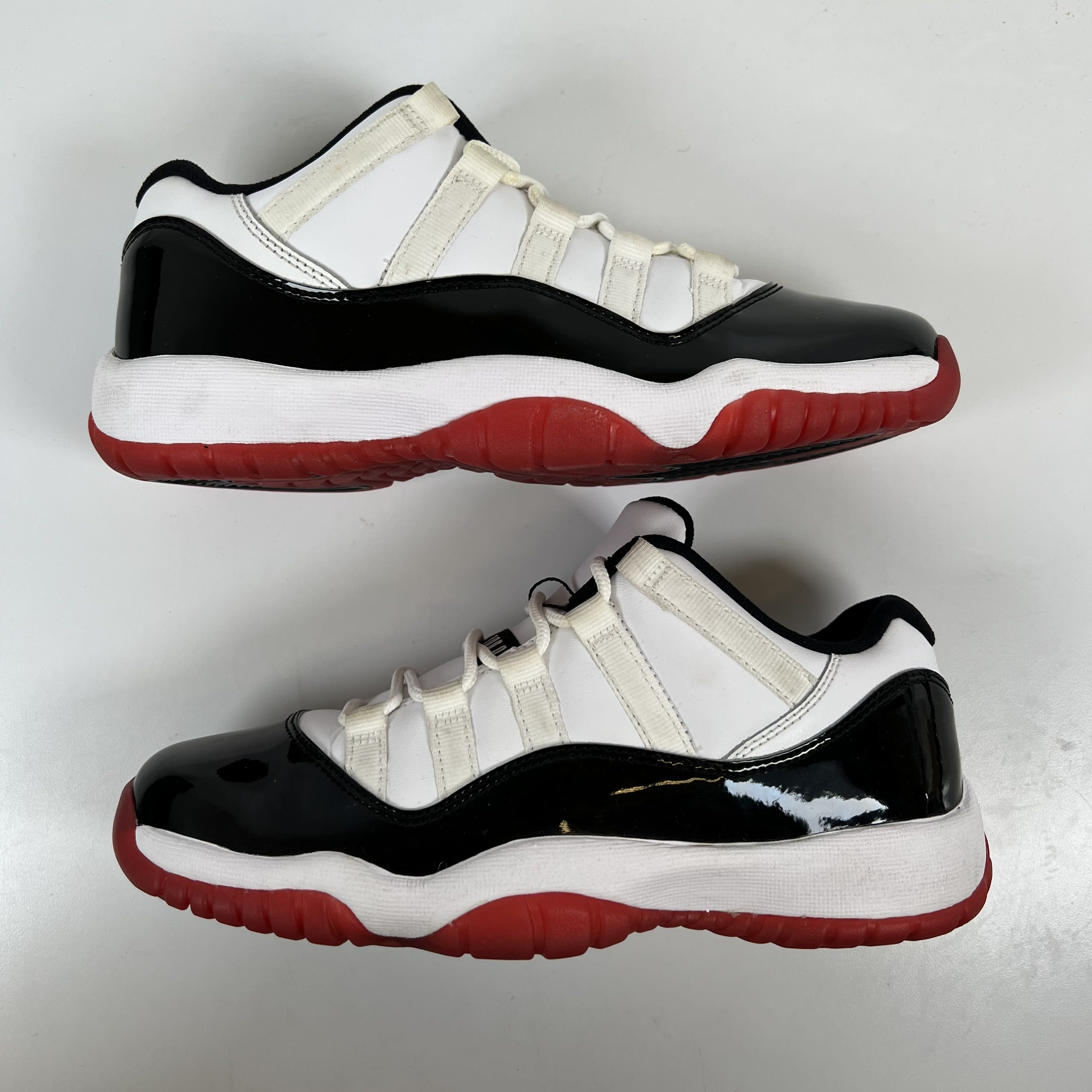 822883 Air Jordan 11 Retro Low GS 'Concord-Bred'