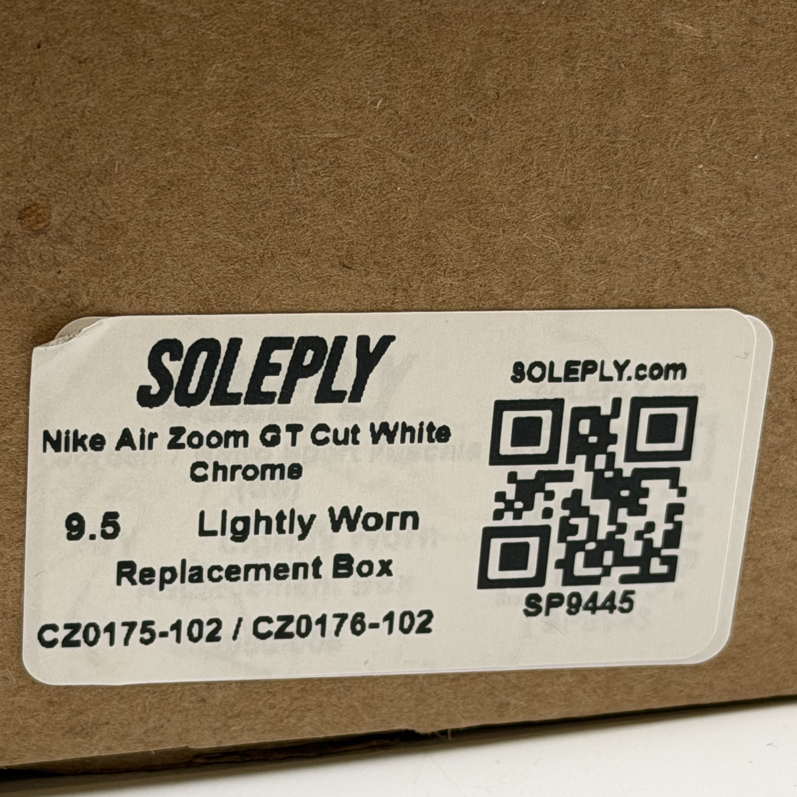 SP9445 Nike Air Zoom GT Cut White Chrome