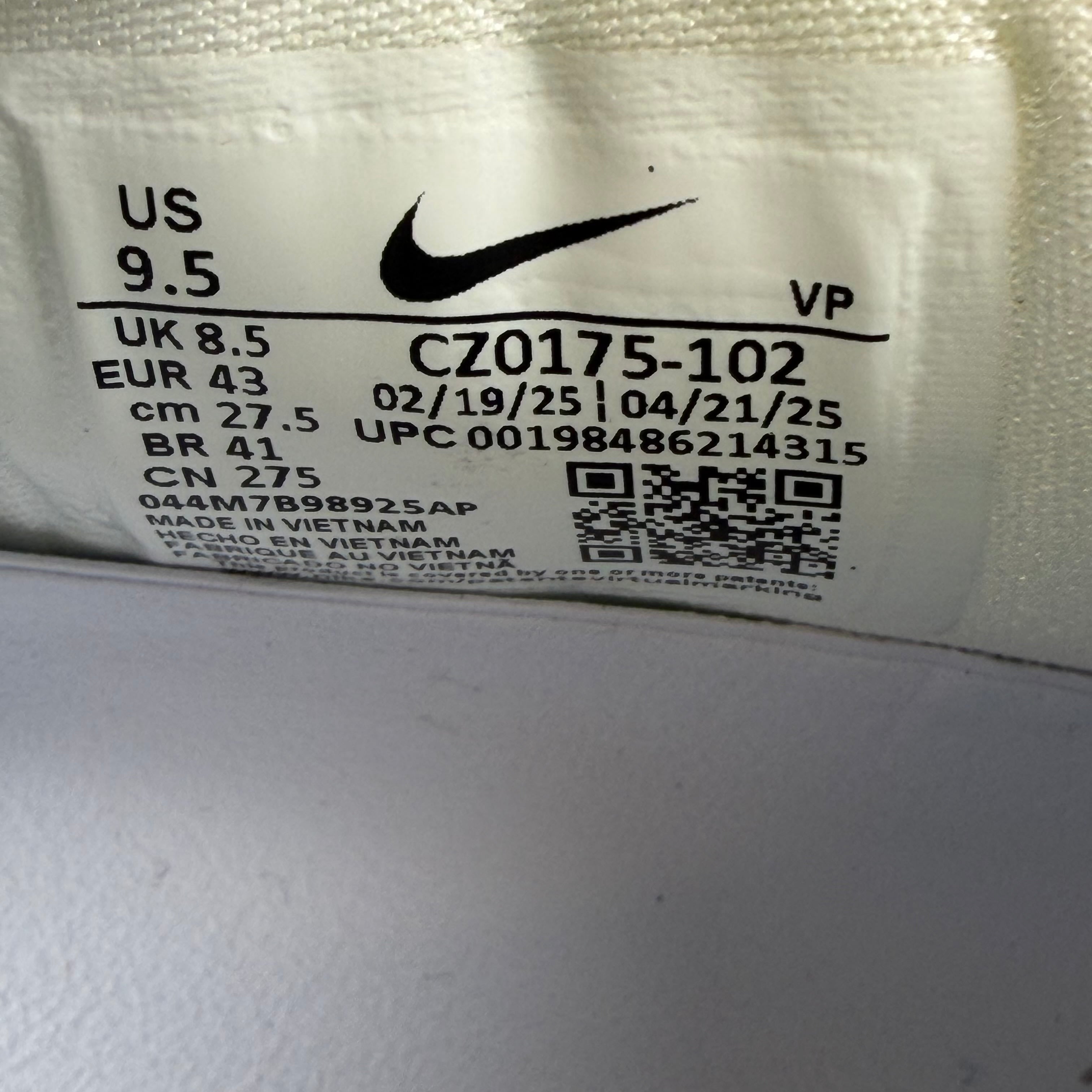 SP9445 Nike Air Zoom GT Cut White Chrome