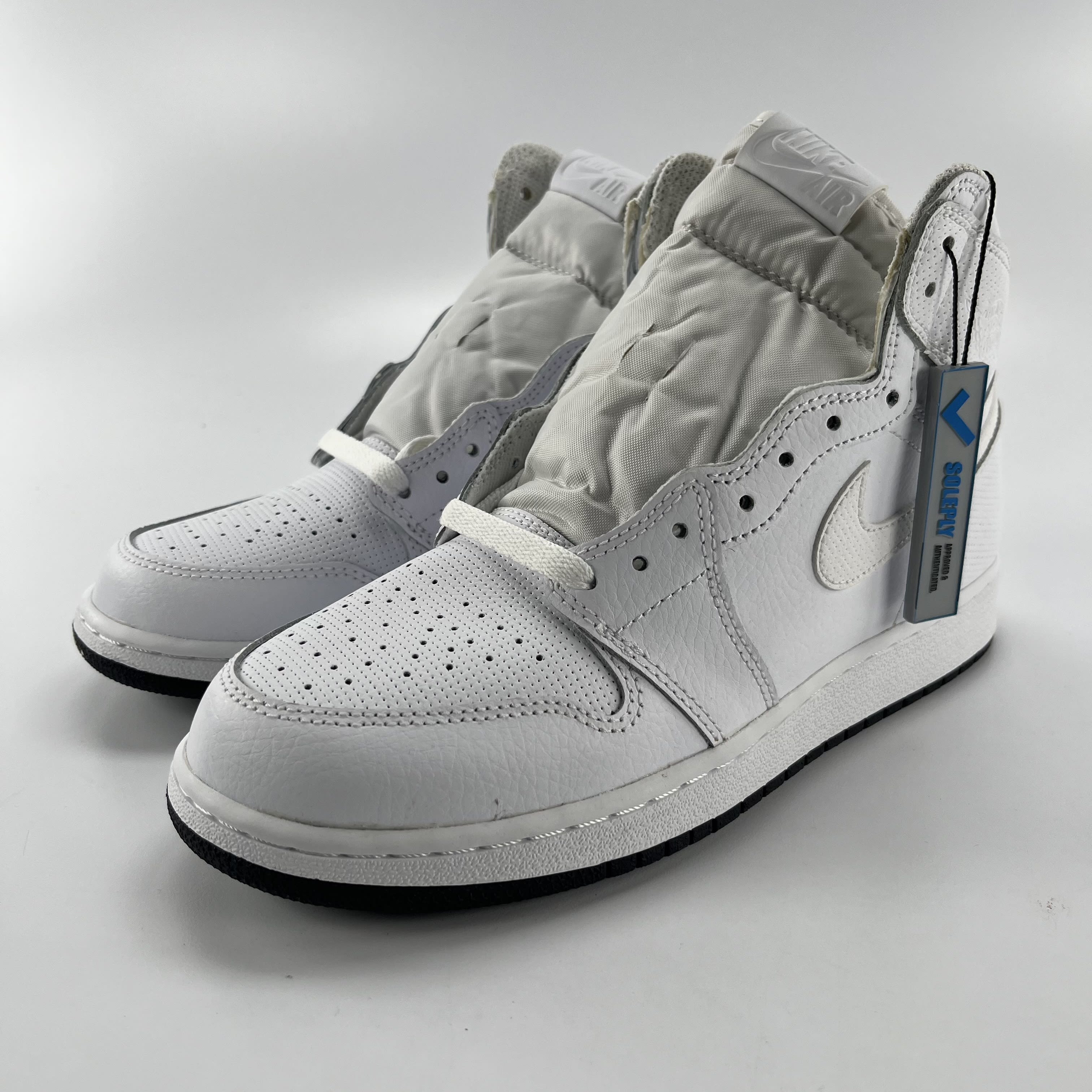 283598 Jordan 1 Retro High Perforated White (GS)