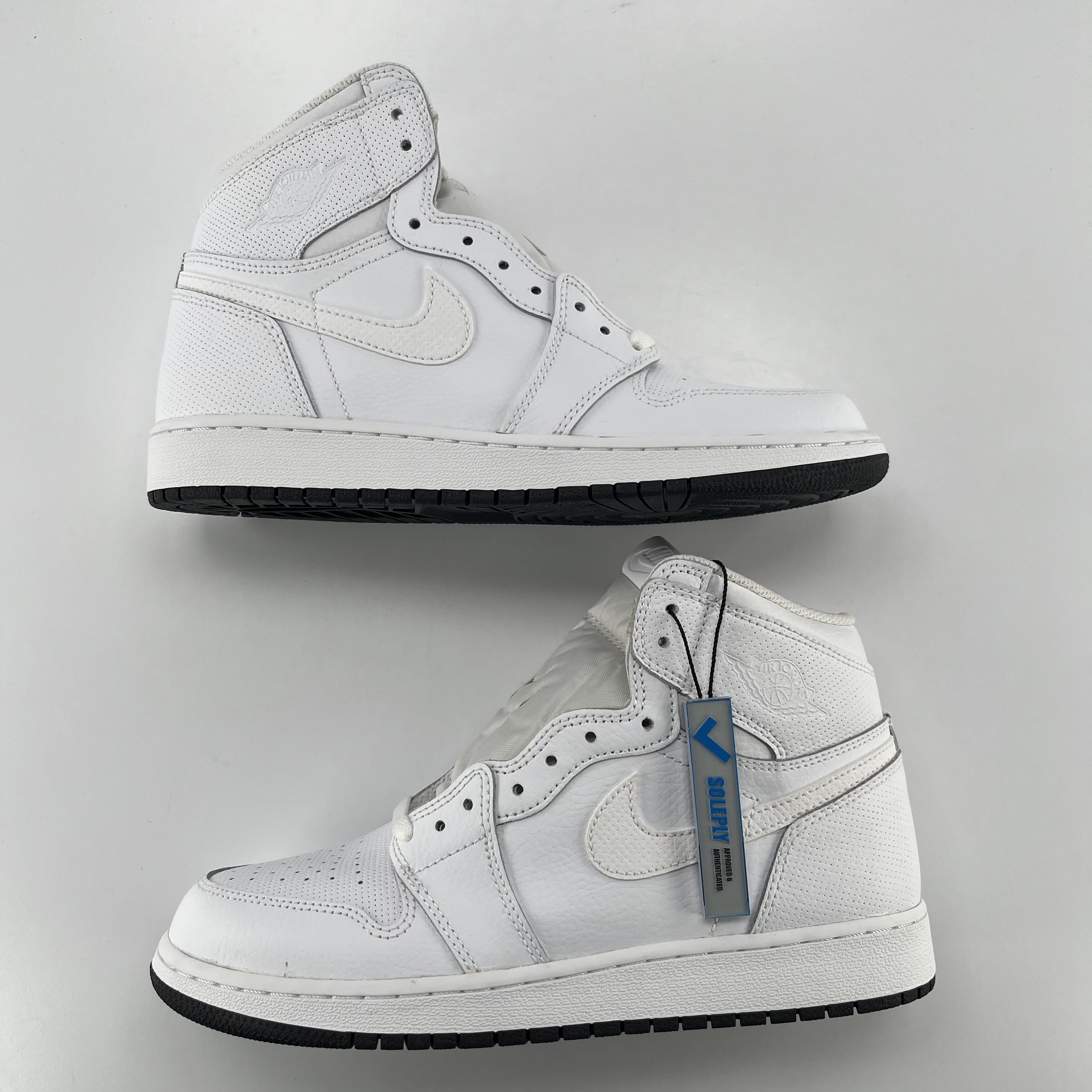 283598 Jordan 1 Retro High Perforated White (GS)