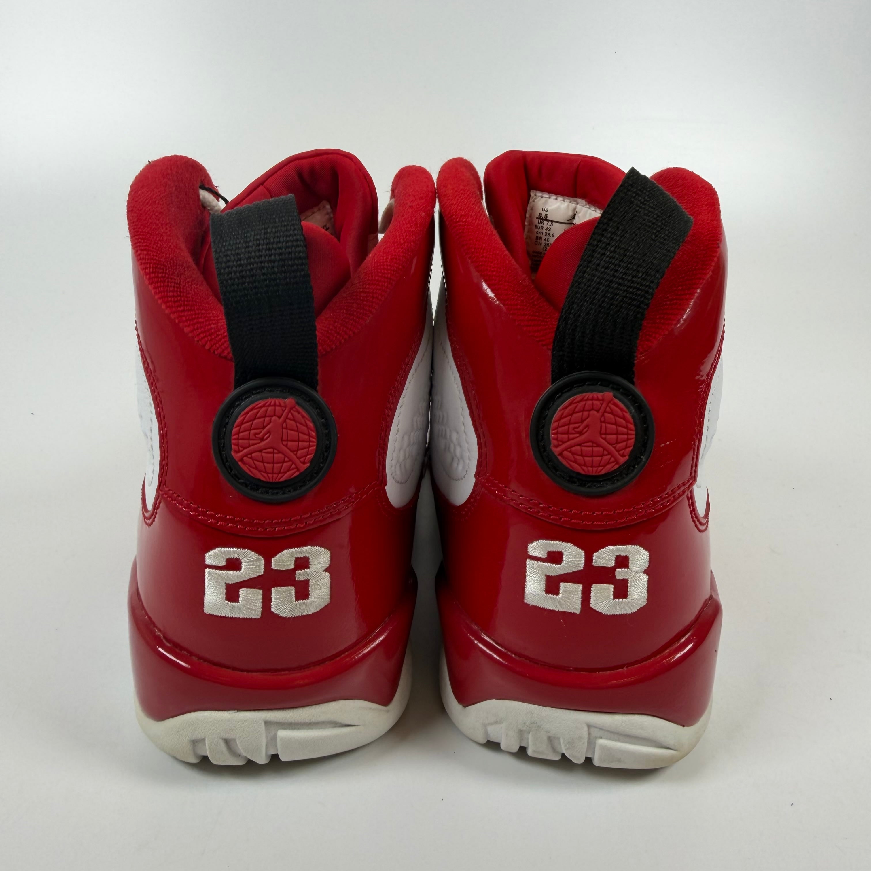 SP4622 Jordan 9 Retro White Gym Red