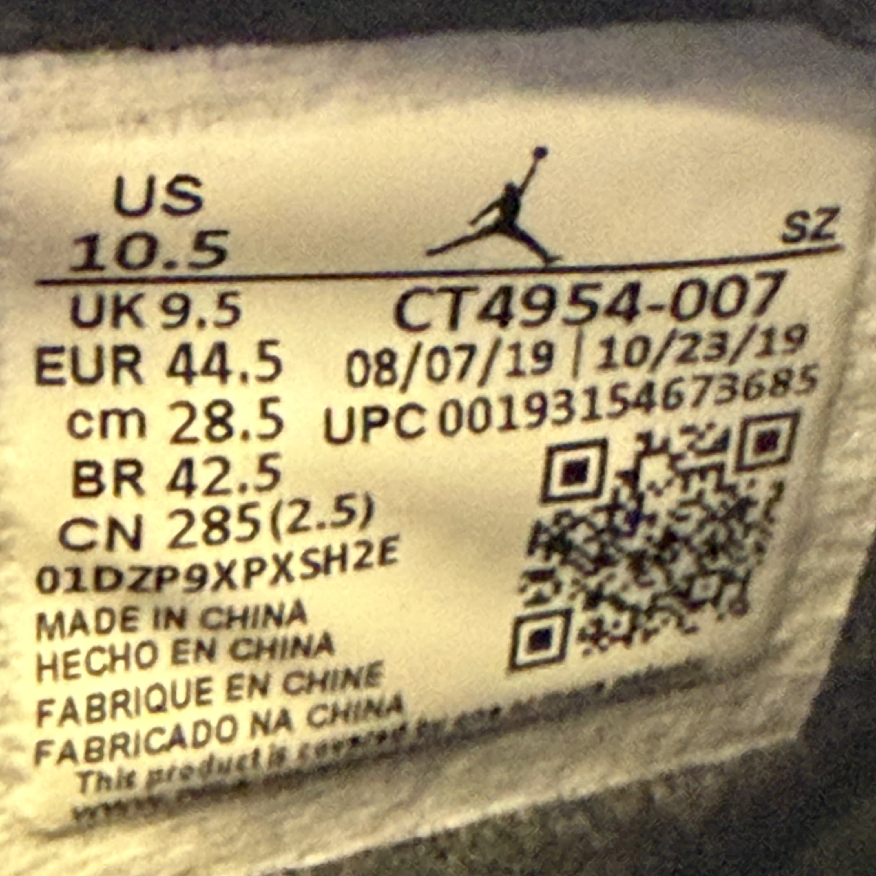 SP6429 Jordan 6 Retro DMP (2020)