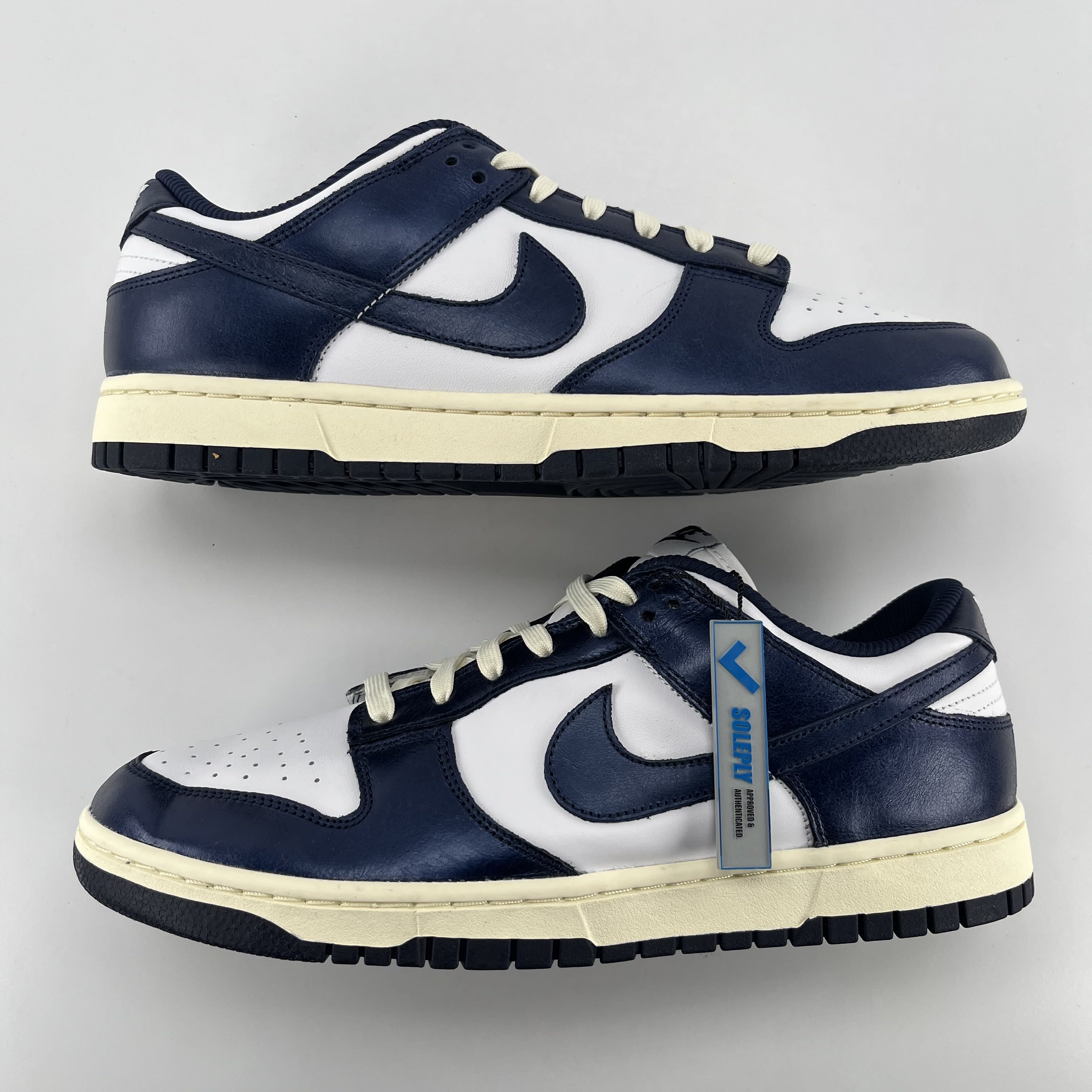 635930 Nike Dunk Low PRM Vintage Navy (Women's)