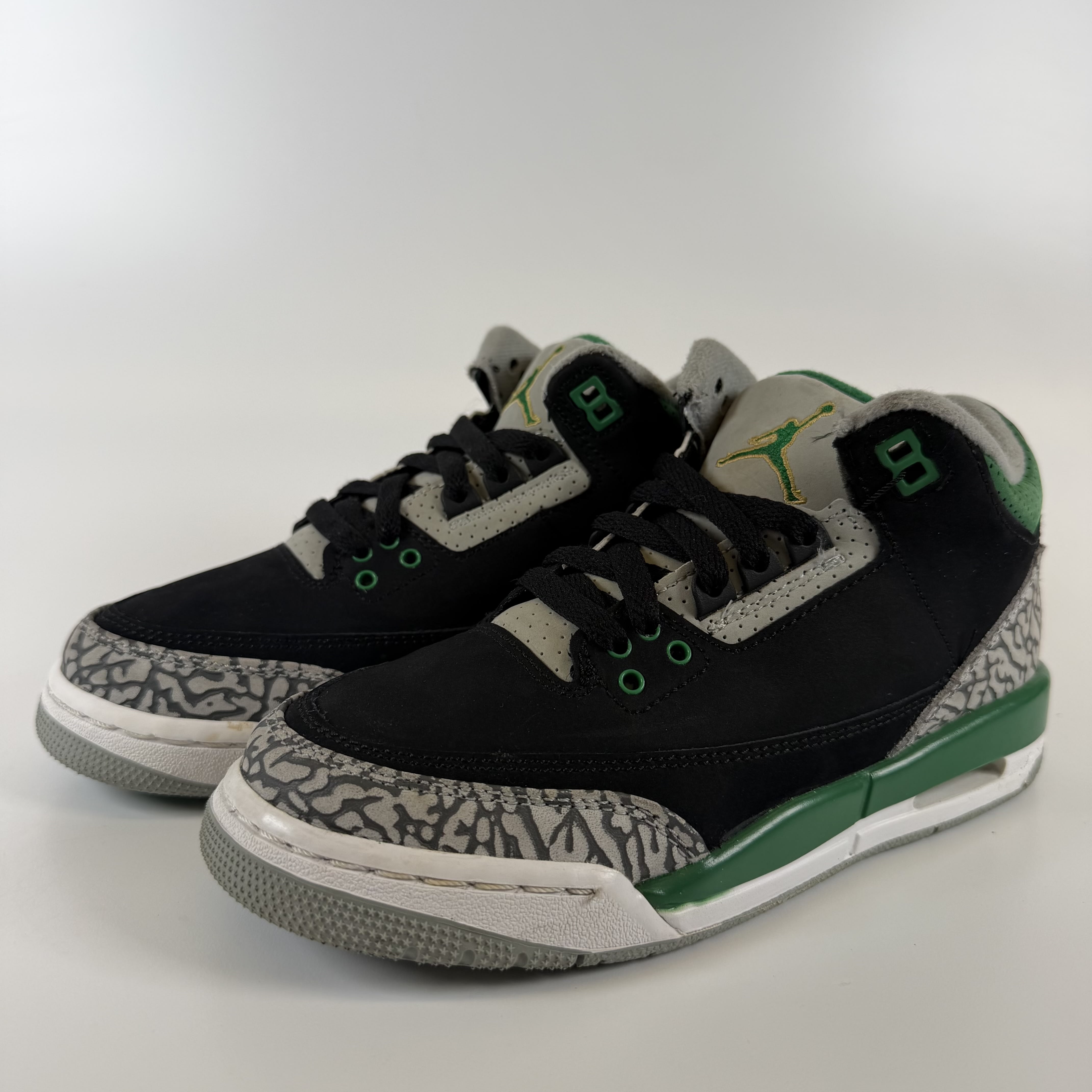 SP6333 Air Jordan 3 Retro GS 'Pine Green'