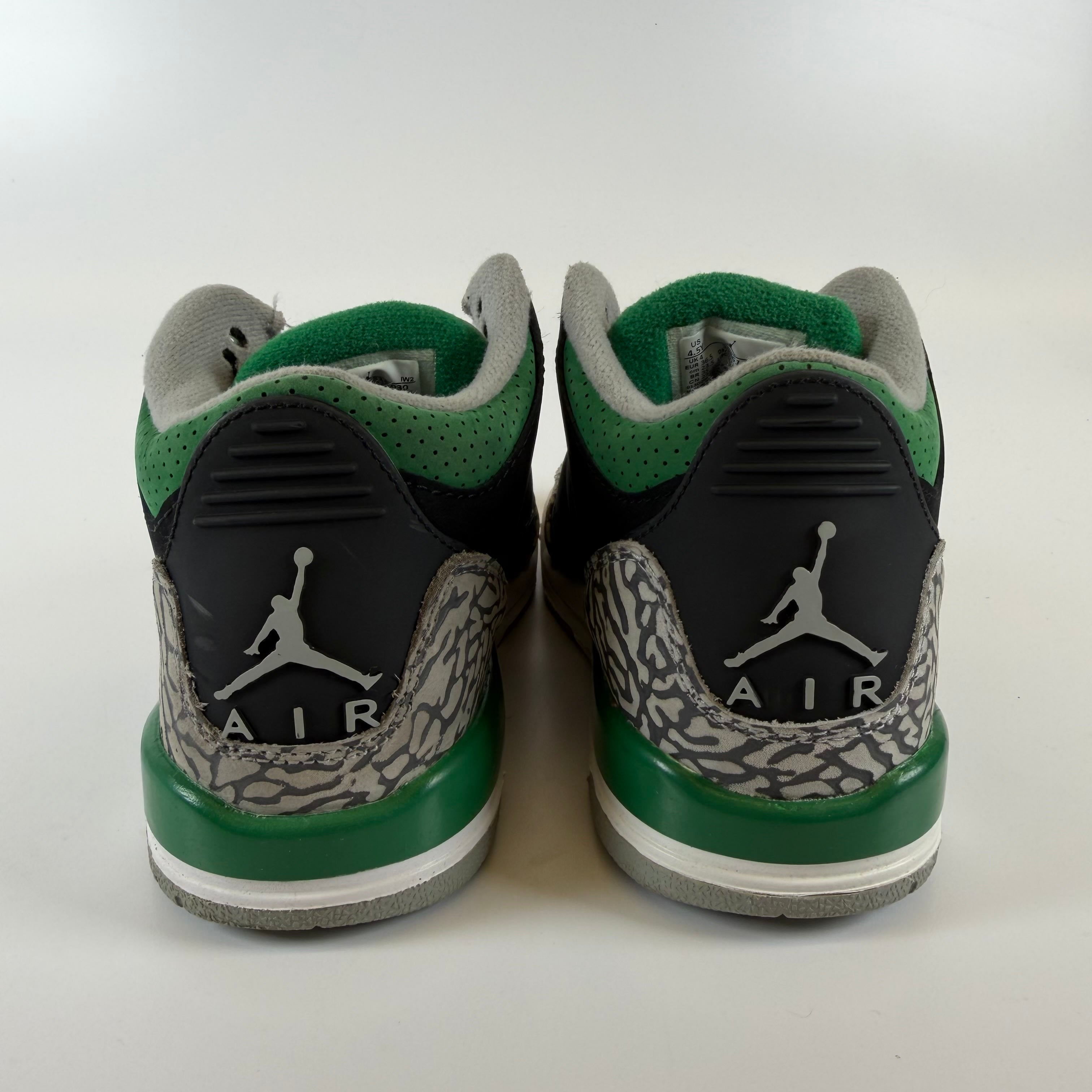 SP6333 Air Jordan 3 Retro GS 'Pine Green'