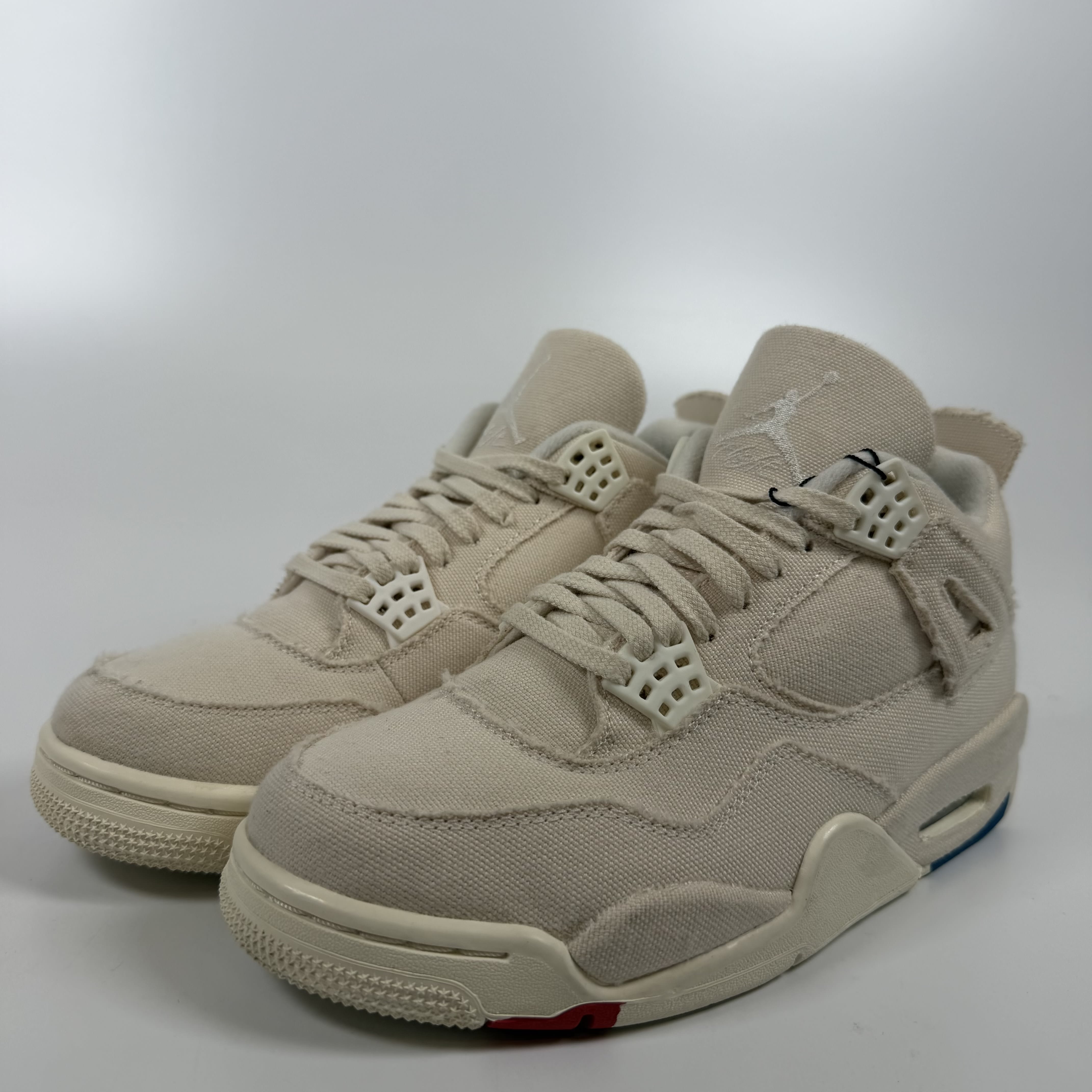 713507 Jordan 4 Retro Blank Canvas (Women's)