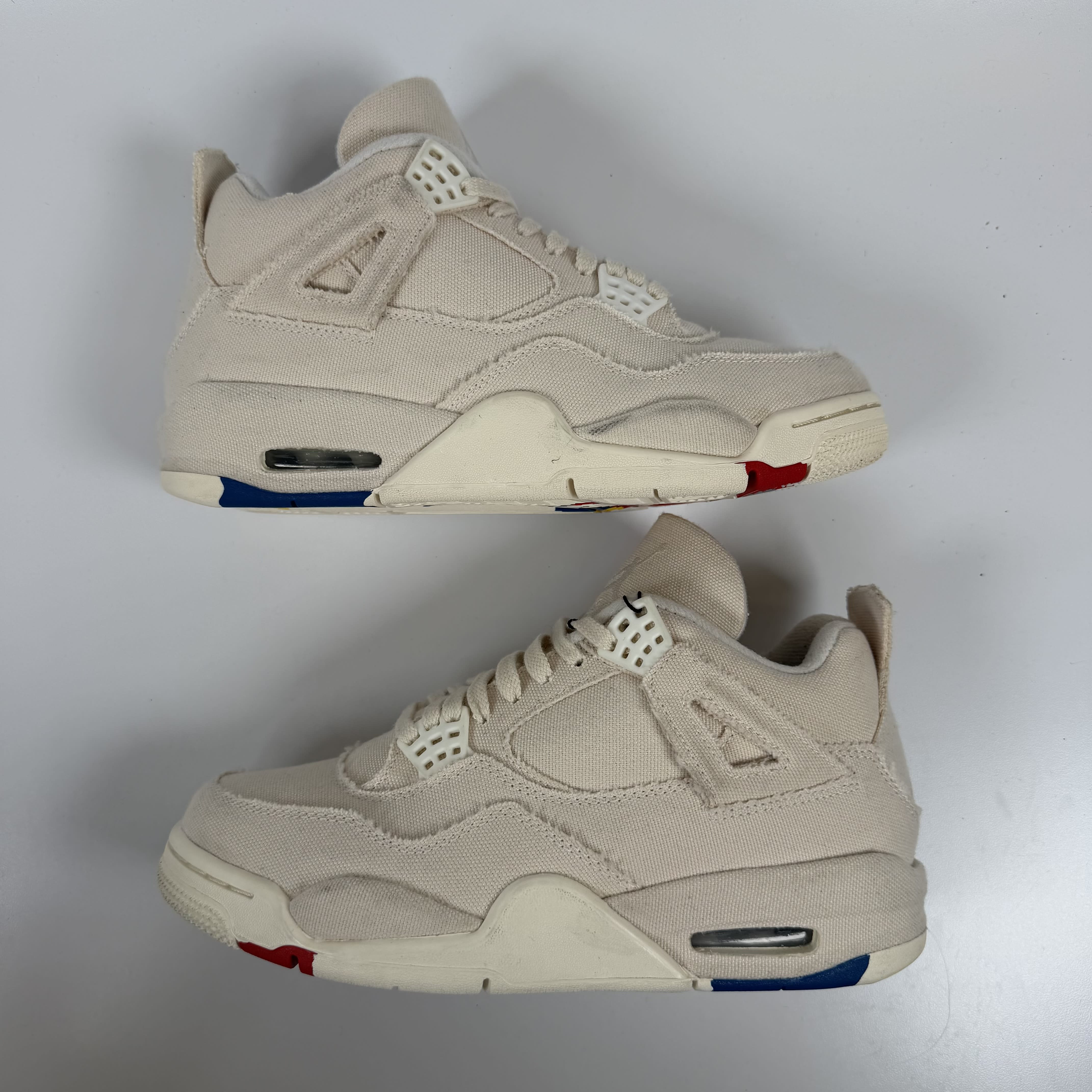 713507 Jordan 4 Retro Blank Canvas (Women's)