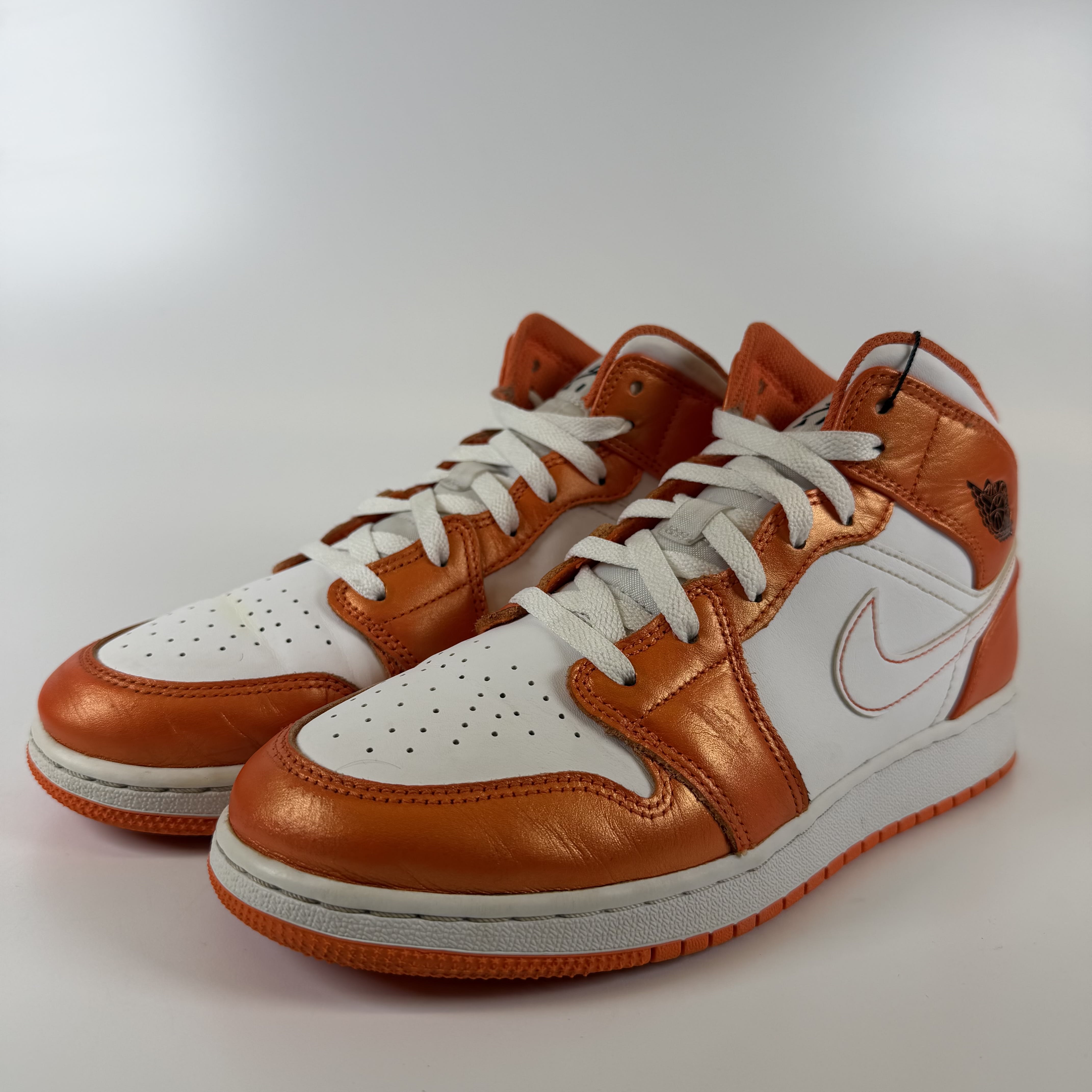 SP6078 Jordan 1 Mid Metallic Orange (GS)