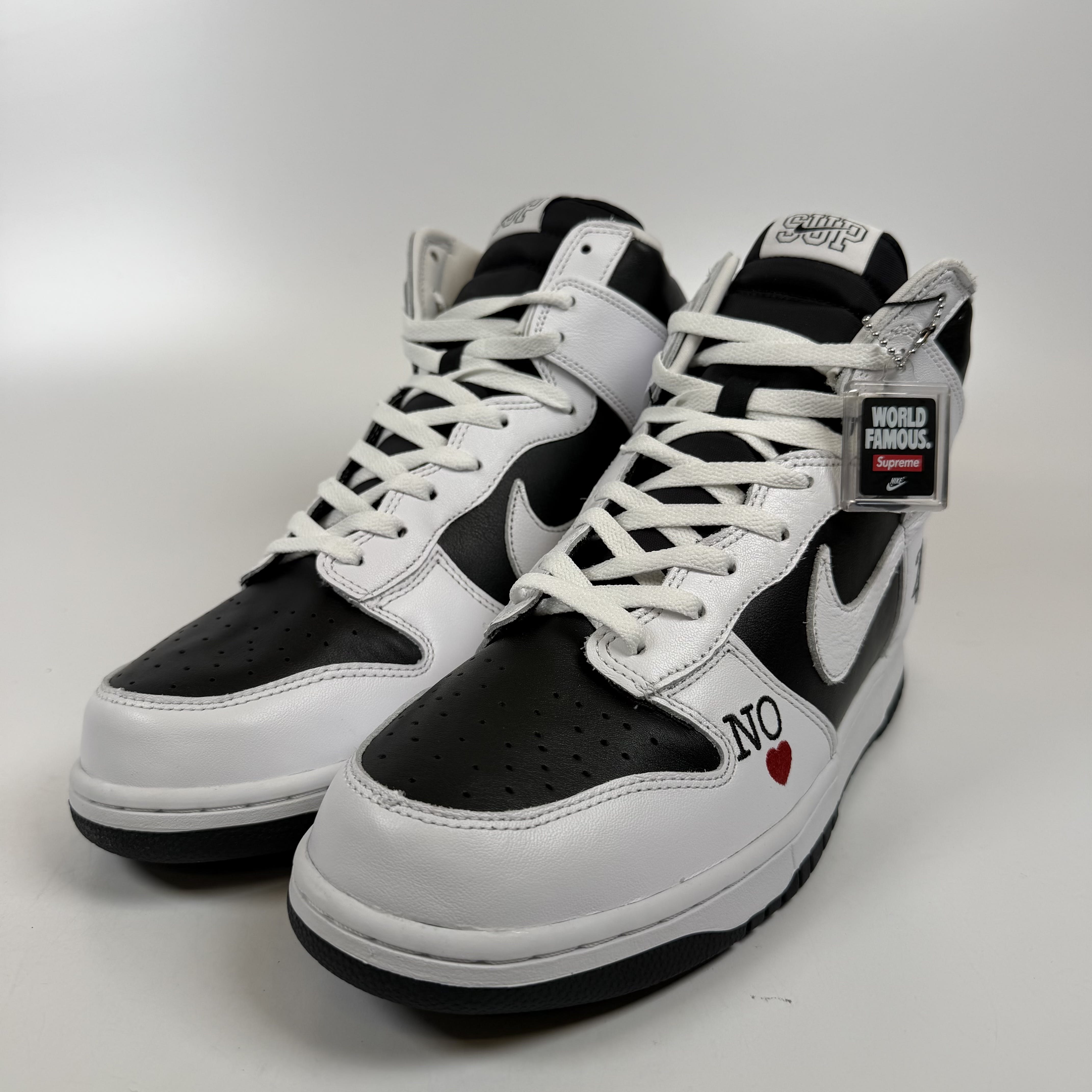 SP12049 Nike SB Dunk High Supreme By Any Means Black