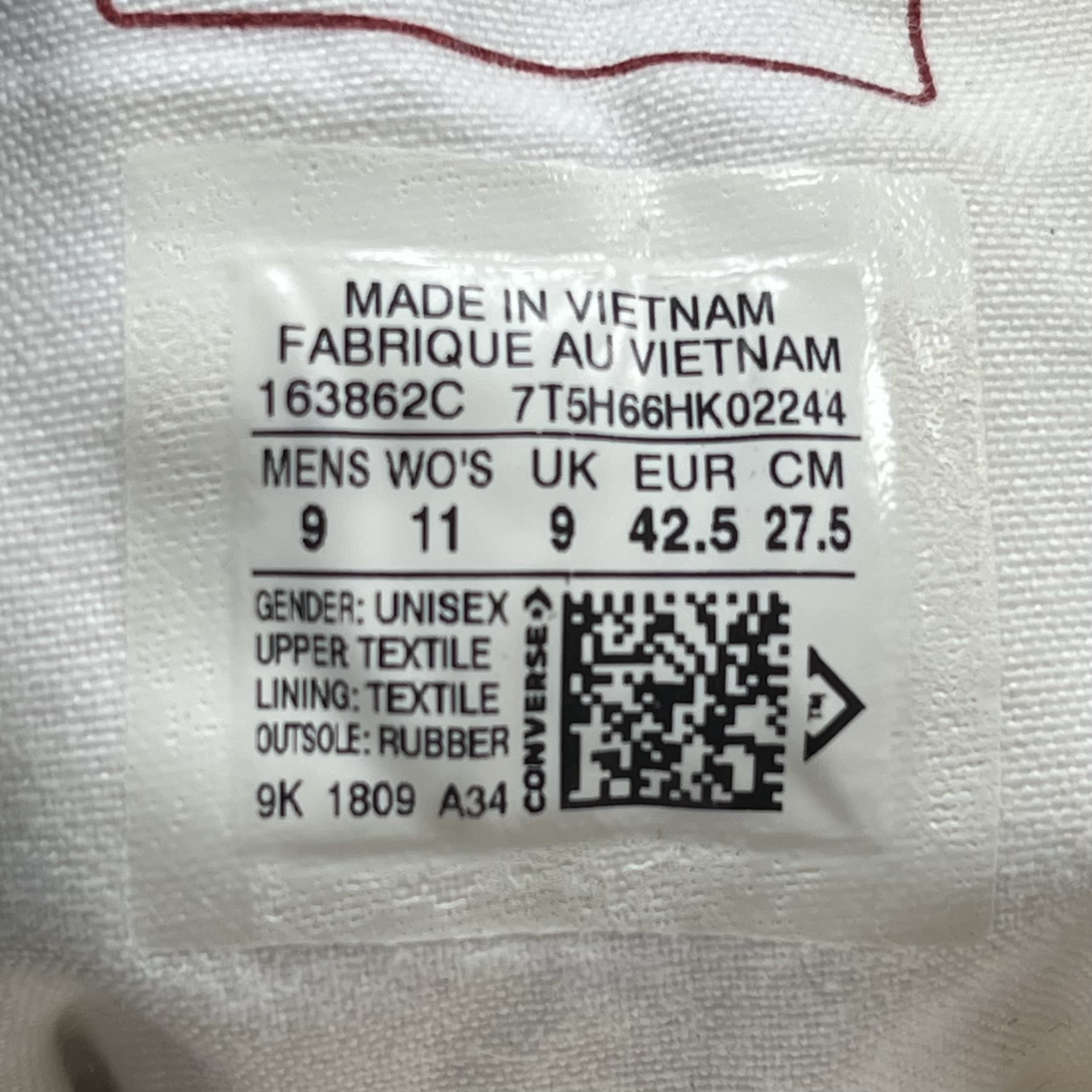 382899 Off-White x Chuck 70 White