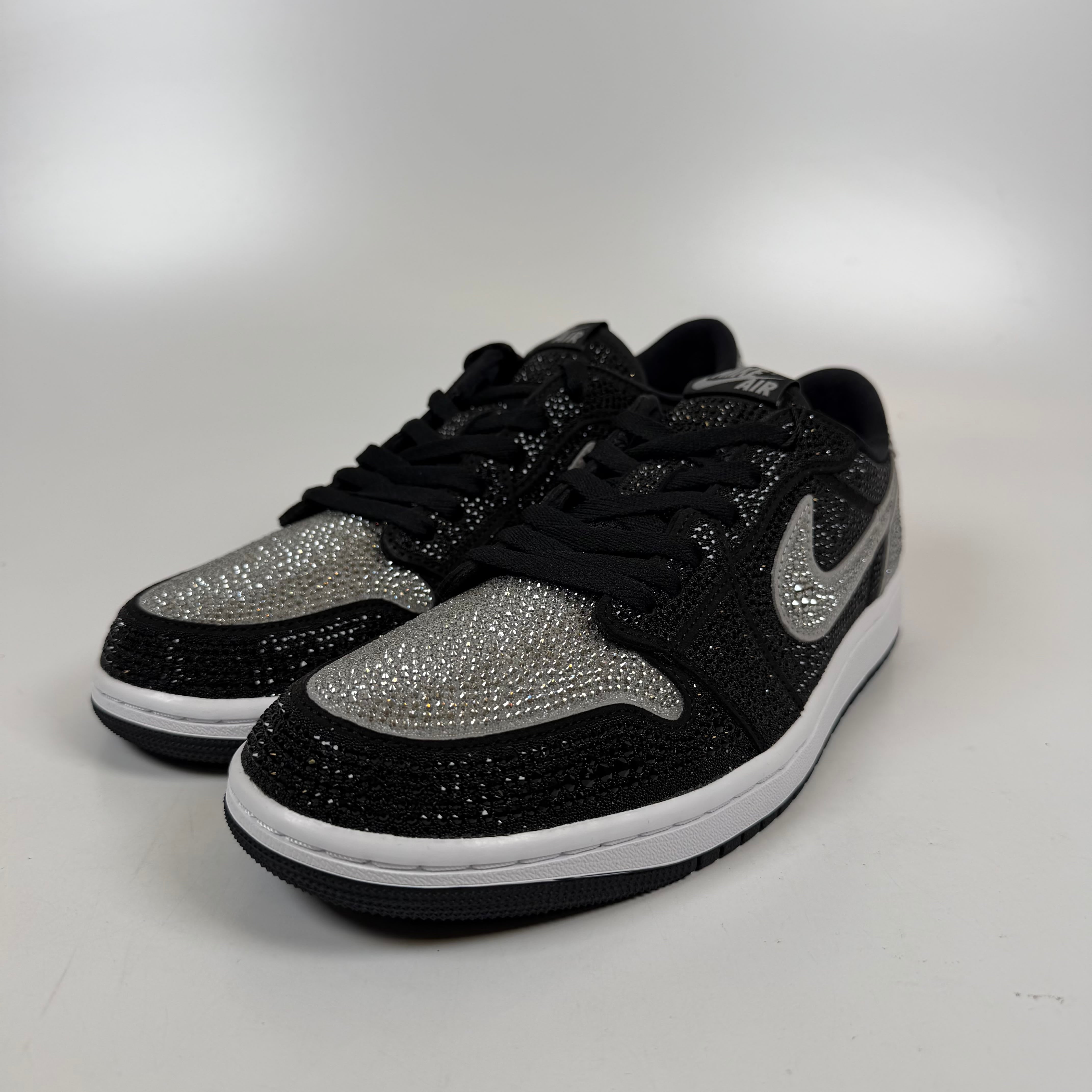 SP13253 Jordan 1 Retro Low OG Swarovski Stealth (Women's)