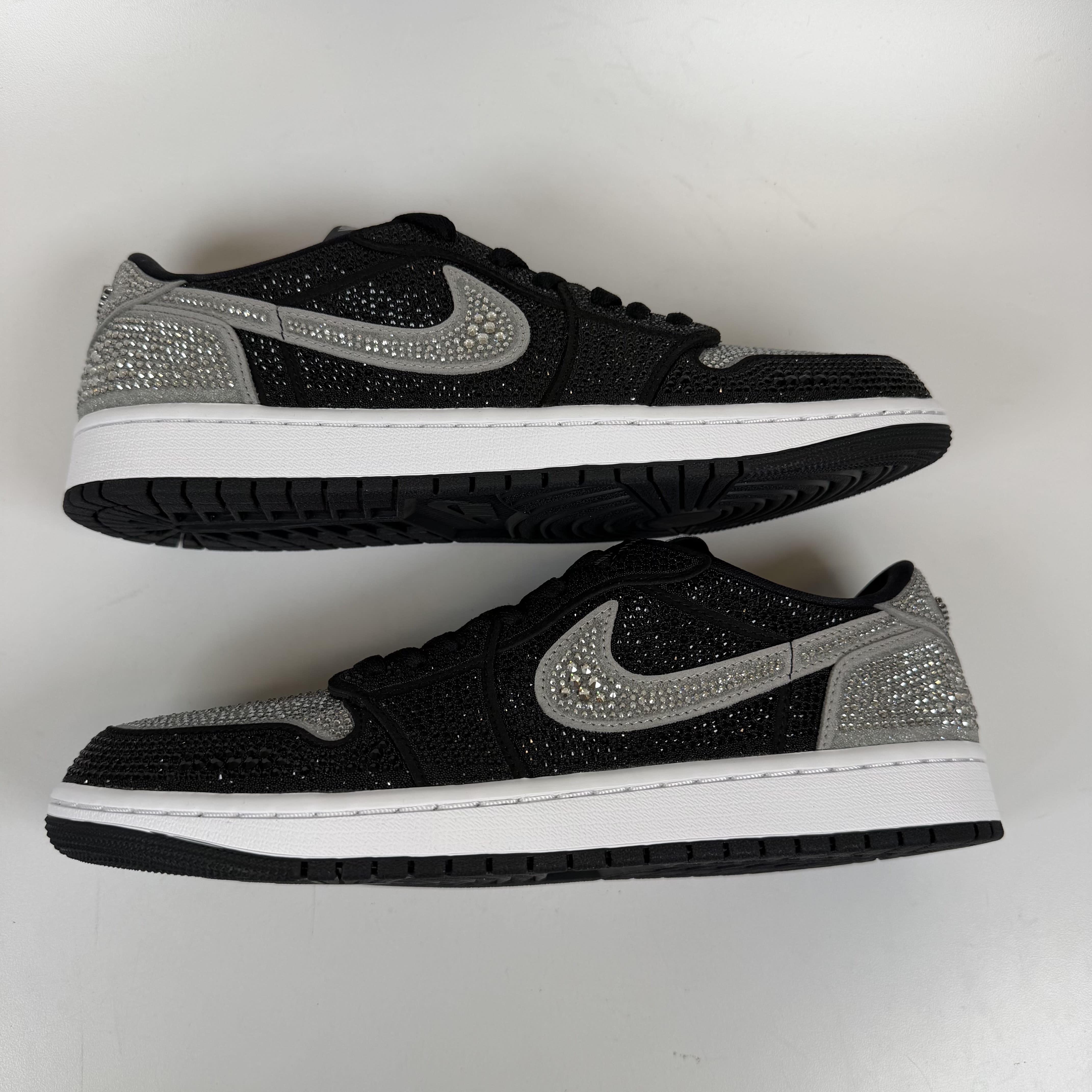 SP13253 Jordan 1 Retro Low OG Swarovski Stealth (Women's)
