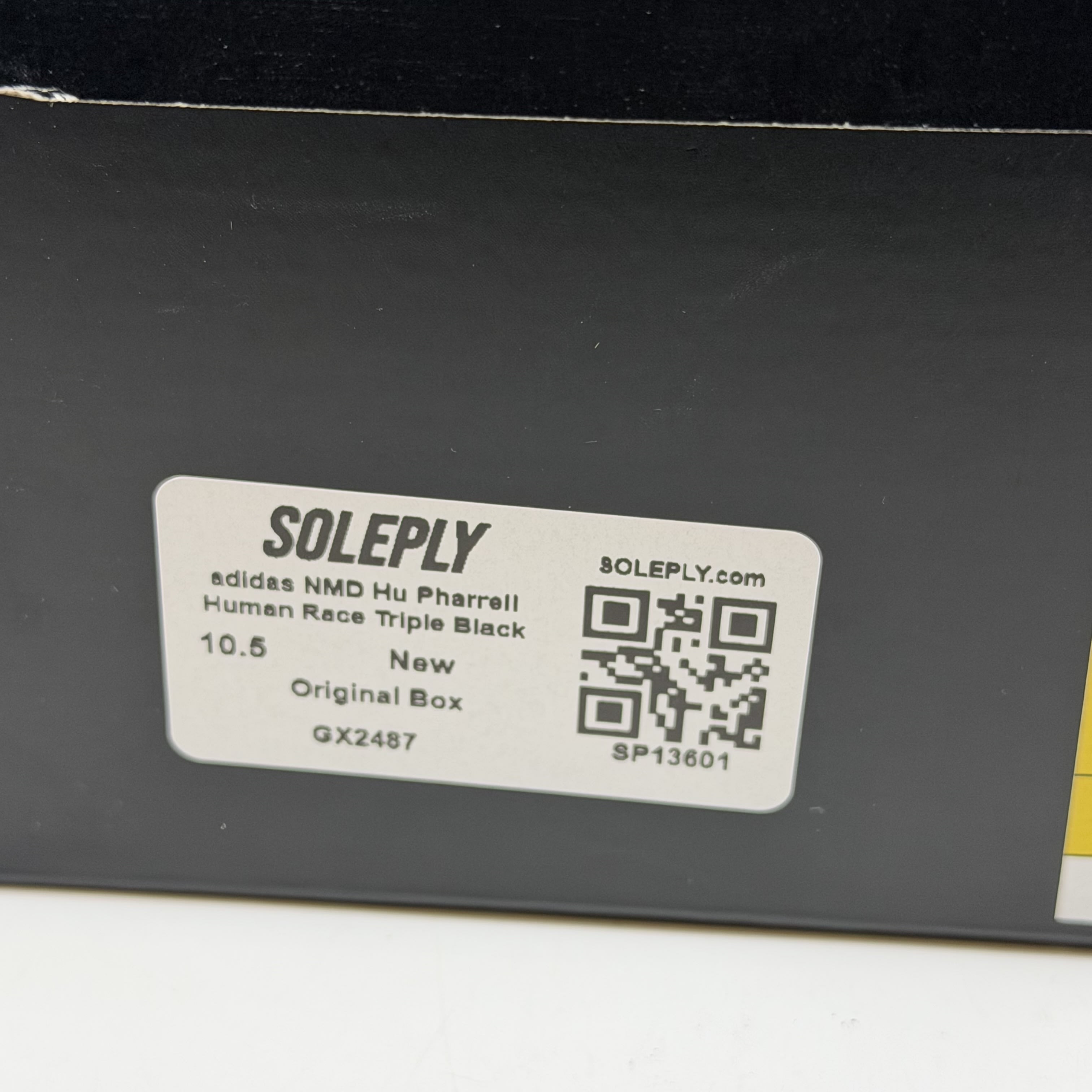 SP13601 adidas NMD Hu Pharrell Human Race Triple Black Pack