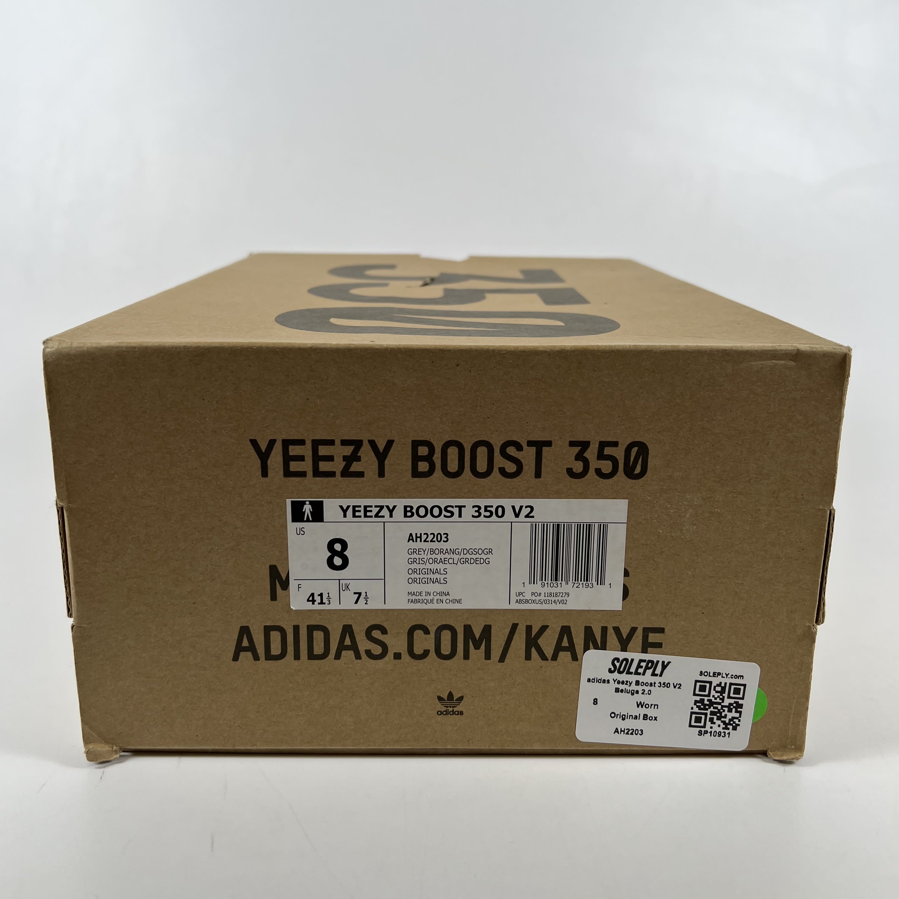 SP10931 adidas Yeezy Boost 350 V2 Beluga 2.0