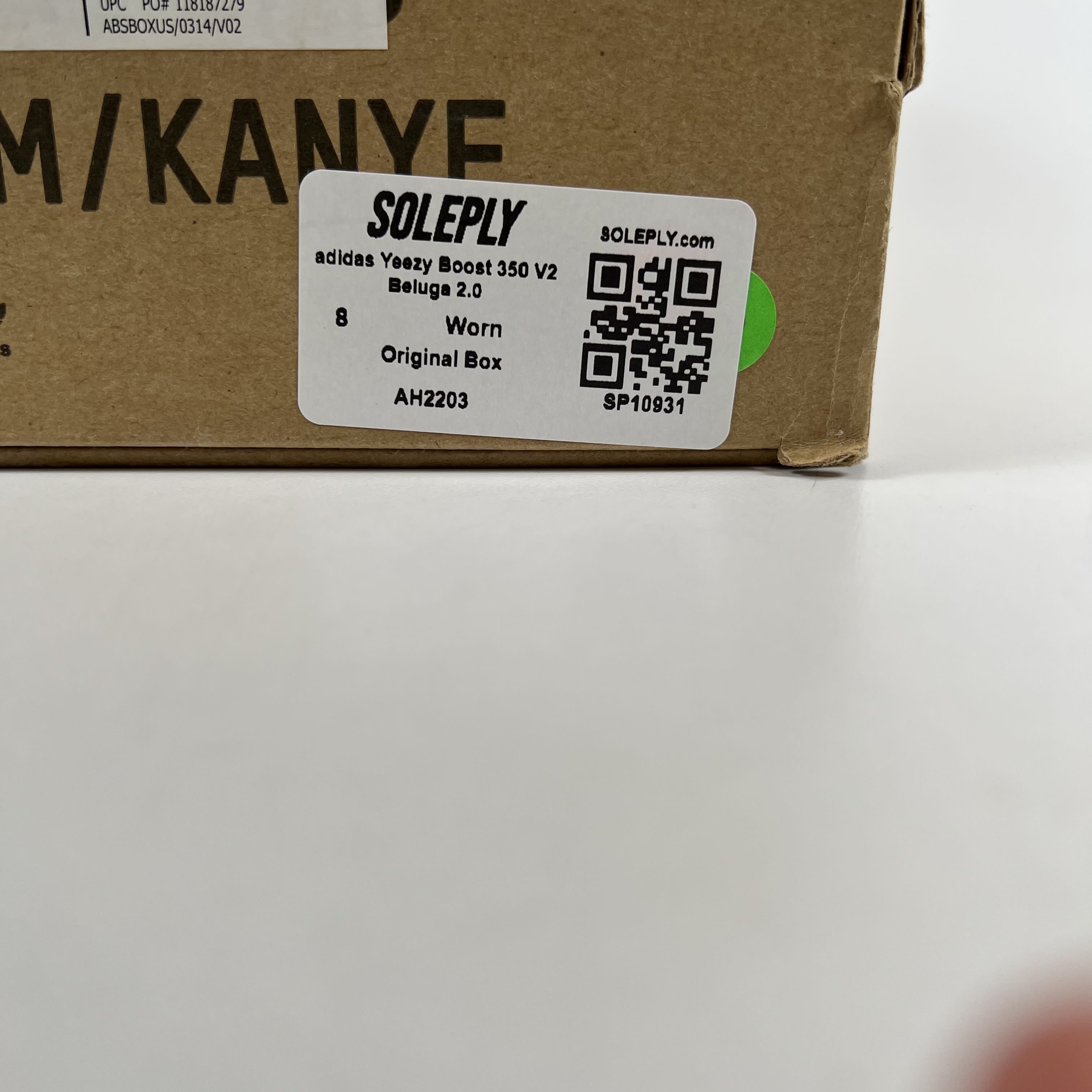 SP10931 adidas Yeezy Boost 350 V2 Beluga 2.0