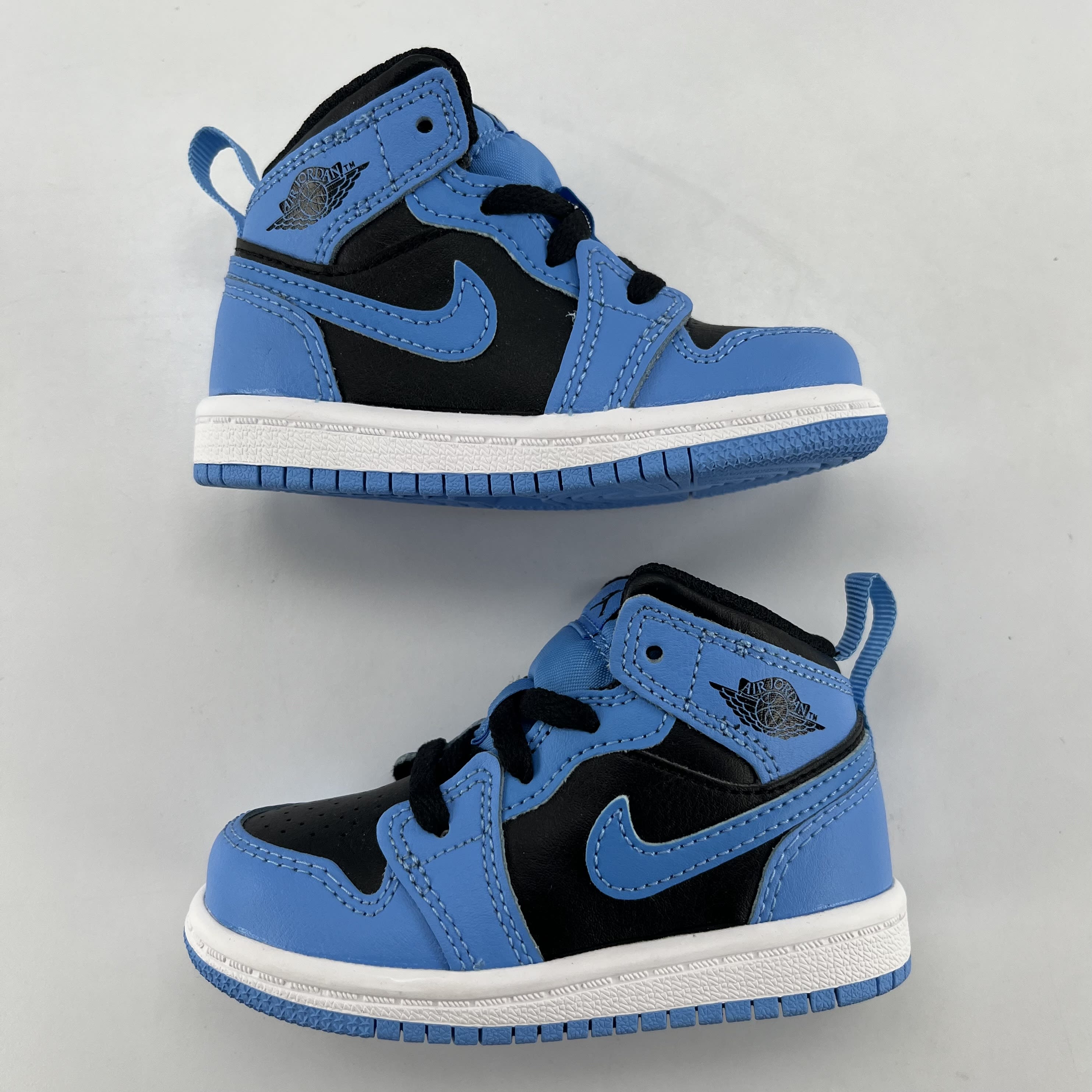 340854 Jordan 1 Mid University Blue Black (TD)