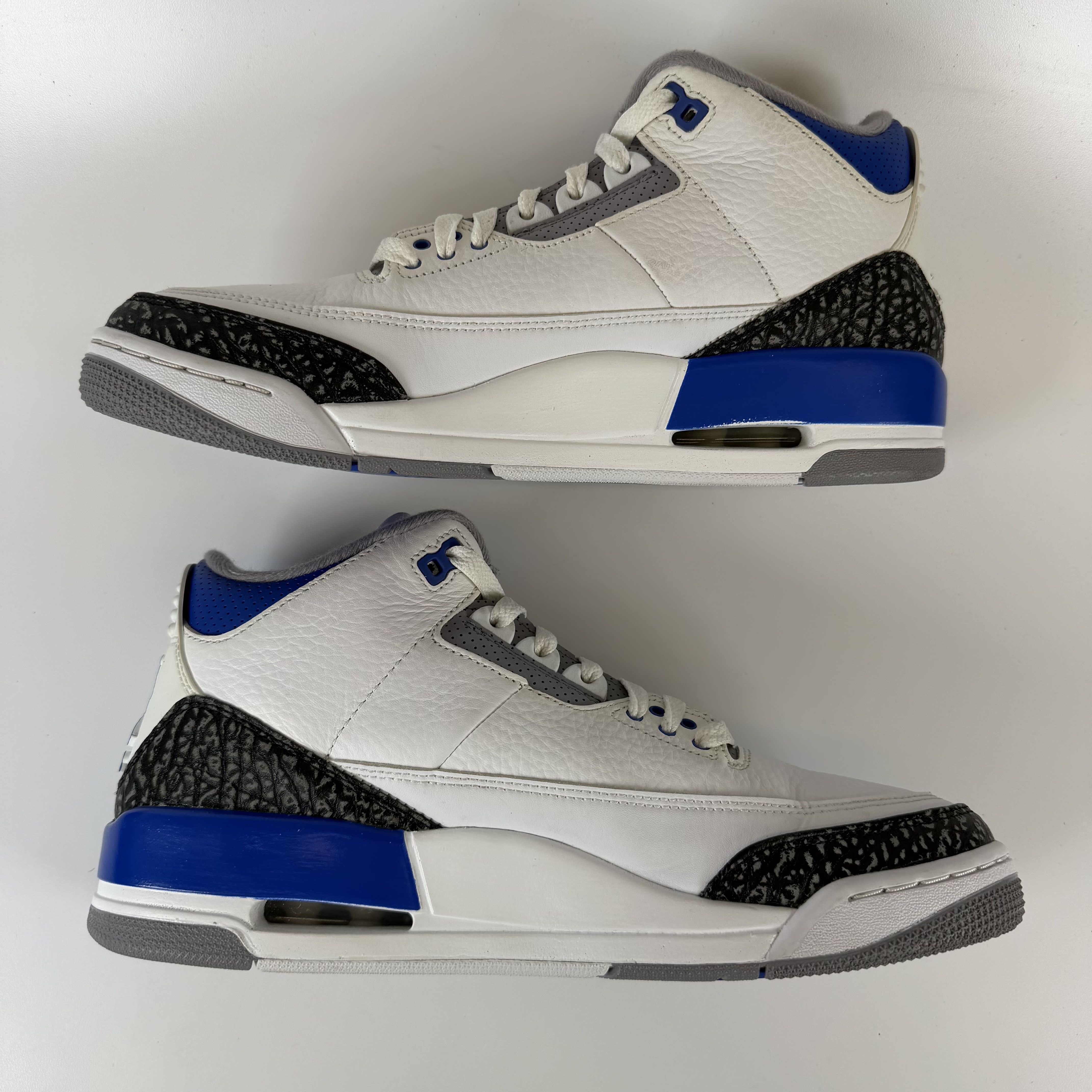 640876 Jordan 3 Retro Racer Blue