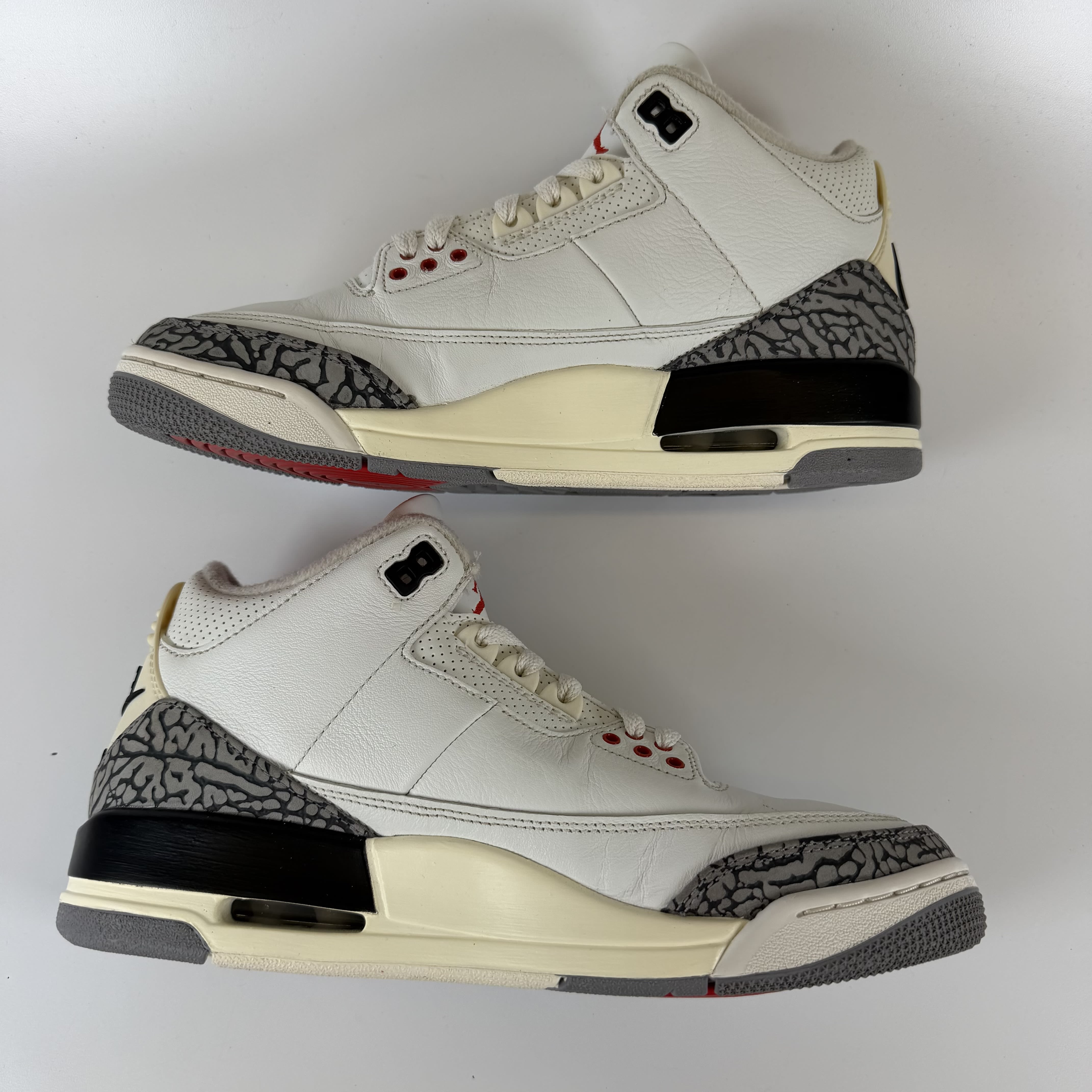642319 Jordan 3 Retro White Cement Reimagined