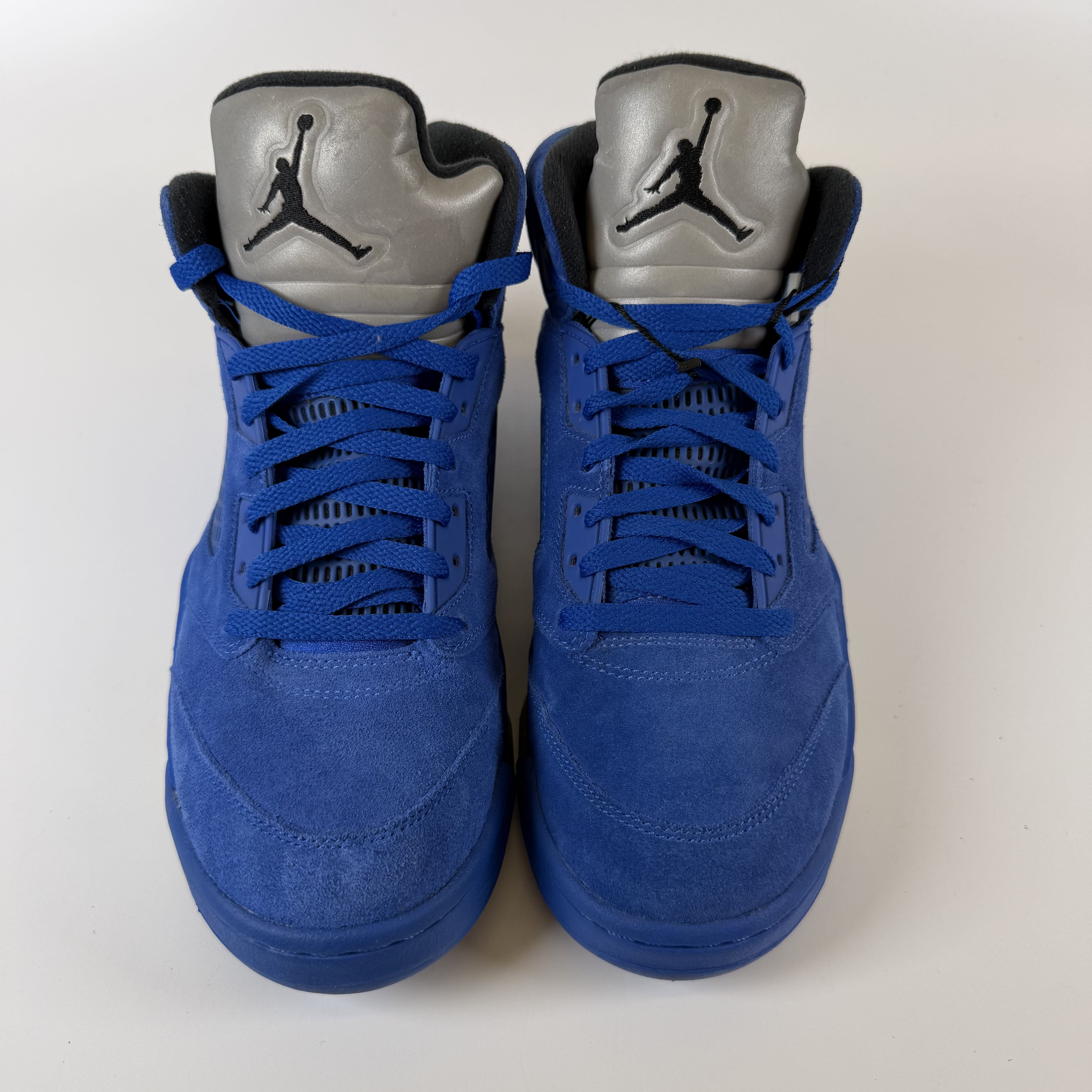 672110 Jordan 5 Retro Blue Suede