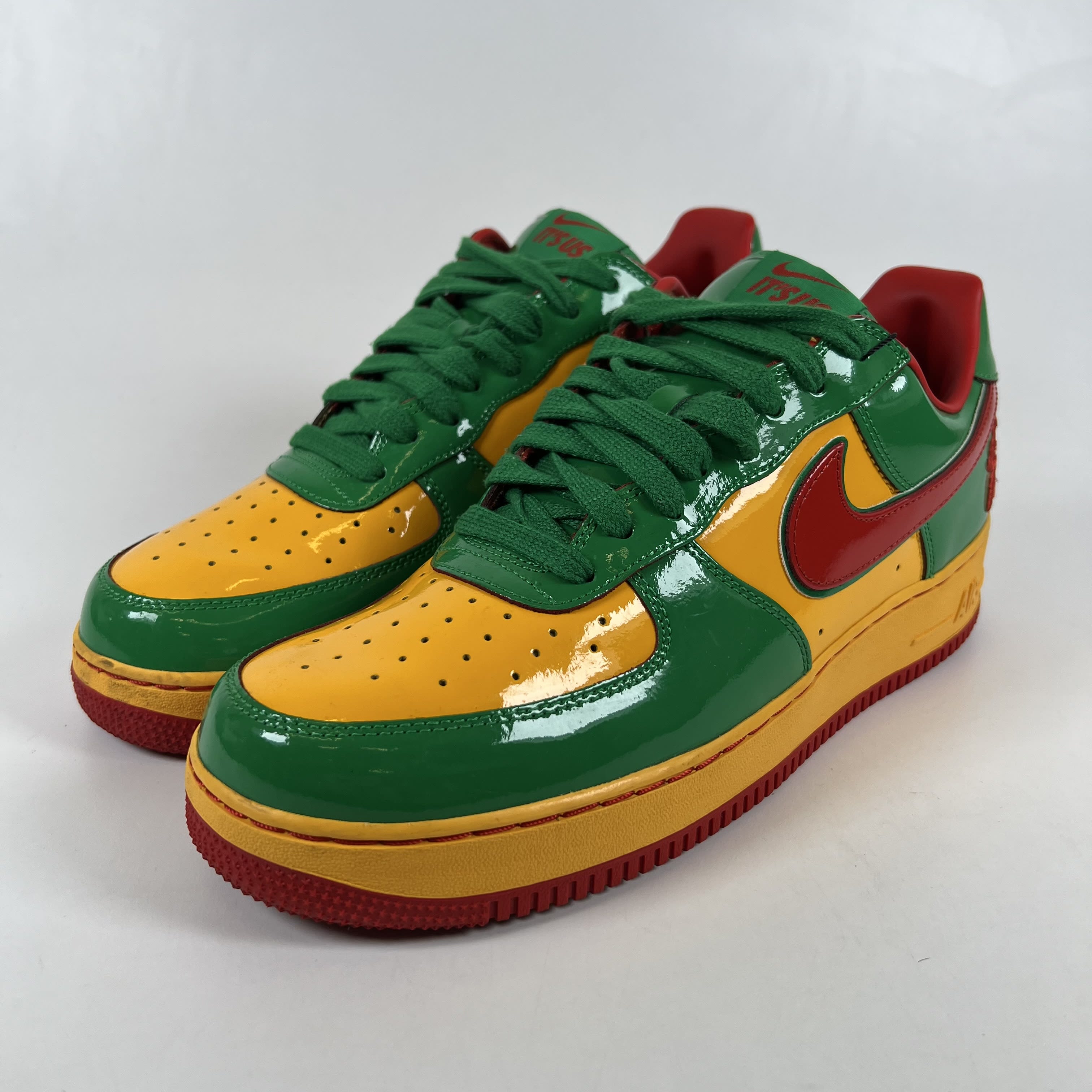SP9405 Nike Air Force 1 Low Lil Yachty Concrete Boys Lucky Green