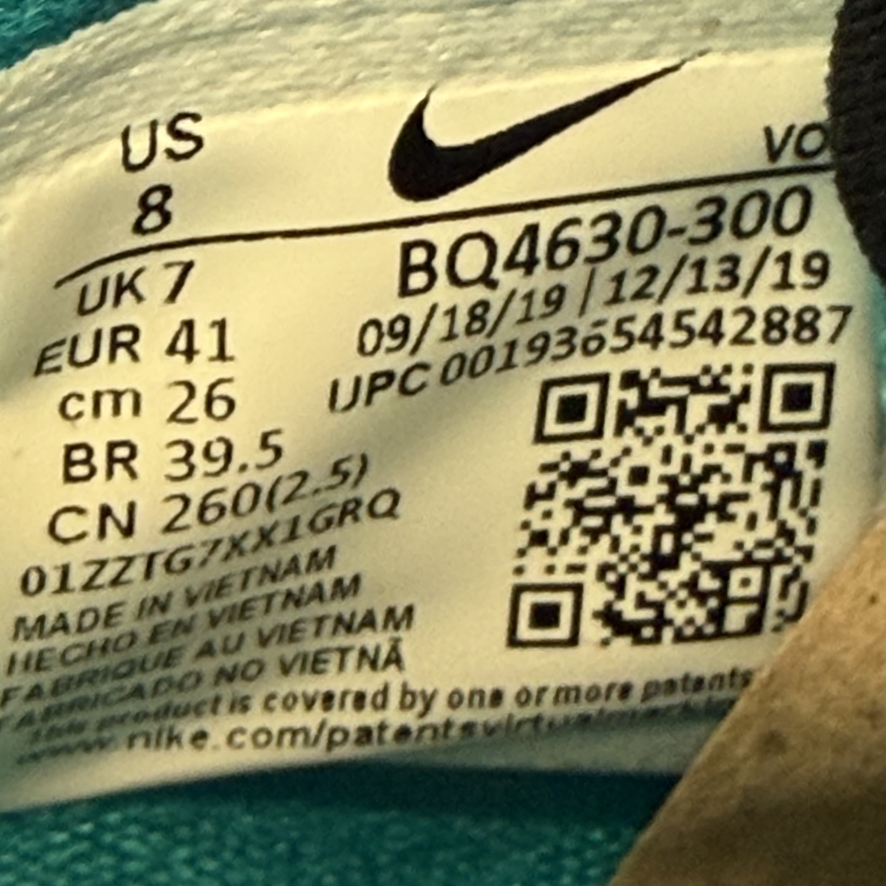 SP6487 Nike Kyrie 6 Oracle Aqua