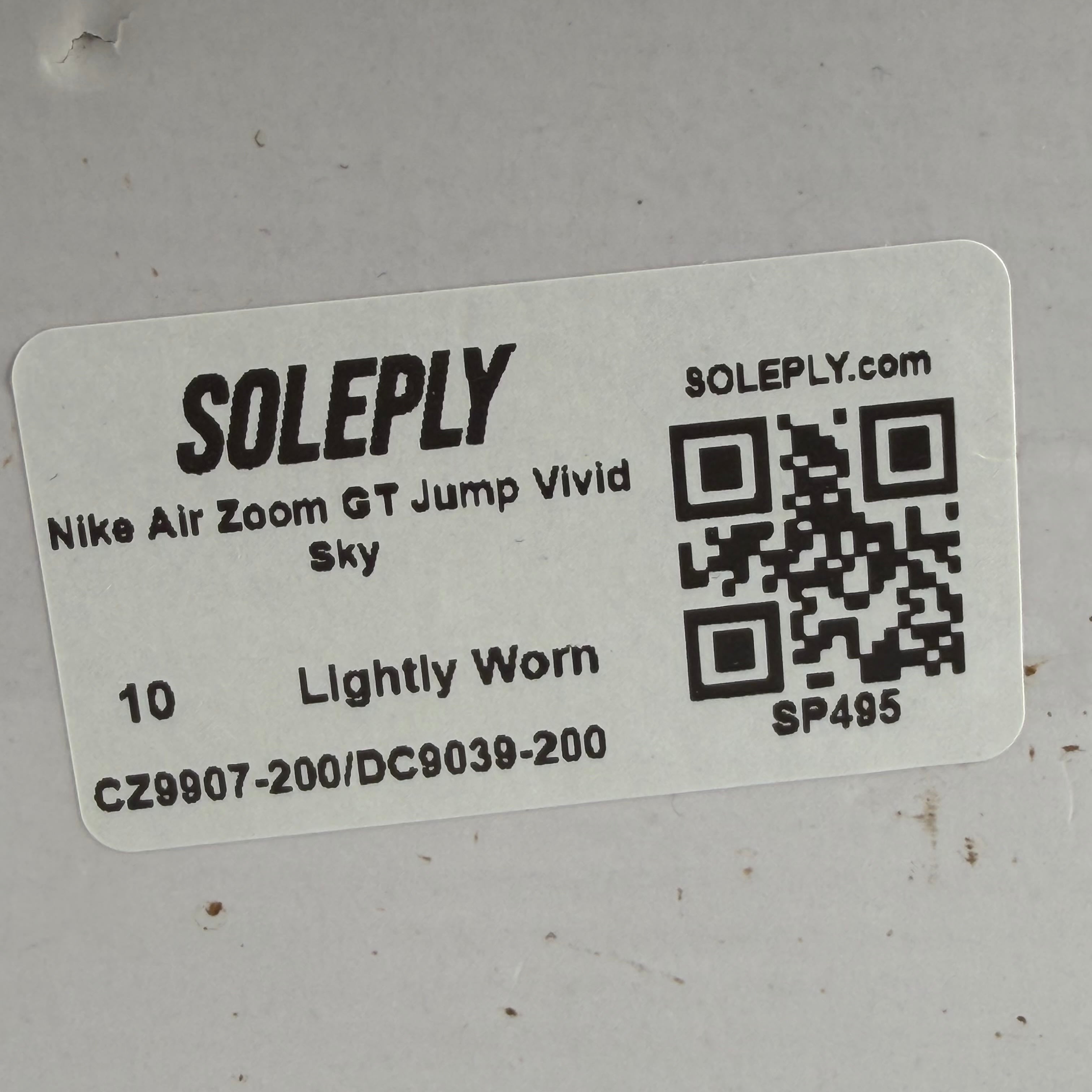 SP495 Nike Air Zoom GT Jump Vivid Sky