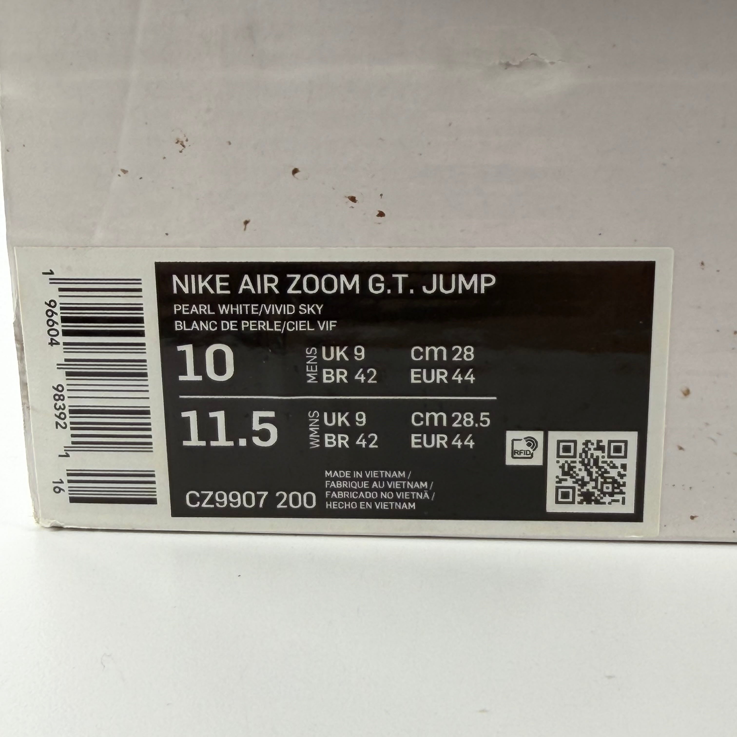 SP495 Nike Air Zoom GT Jump Vivid Sky