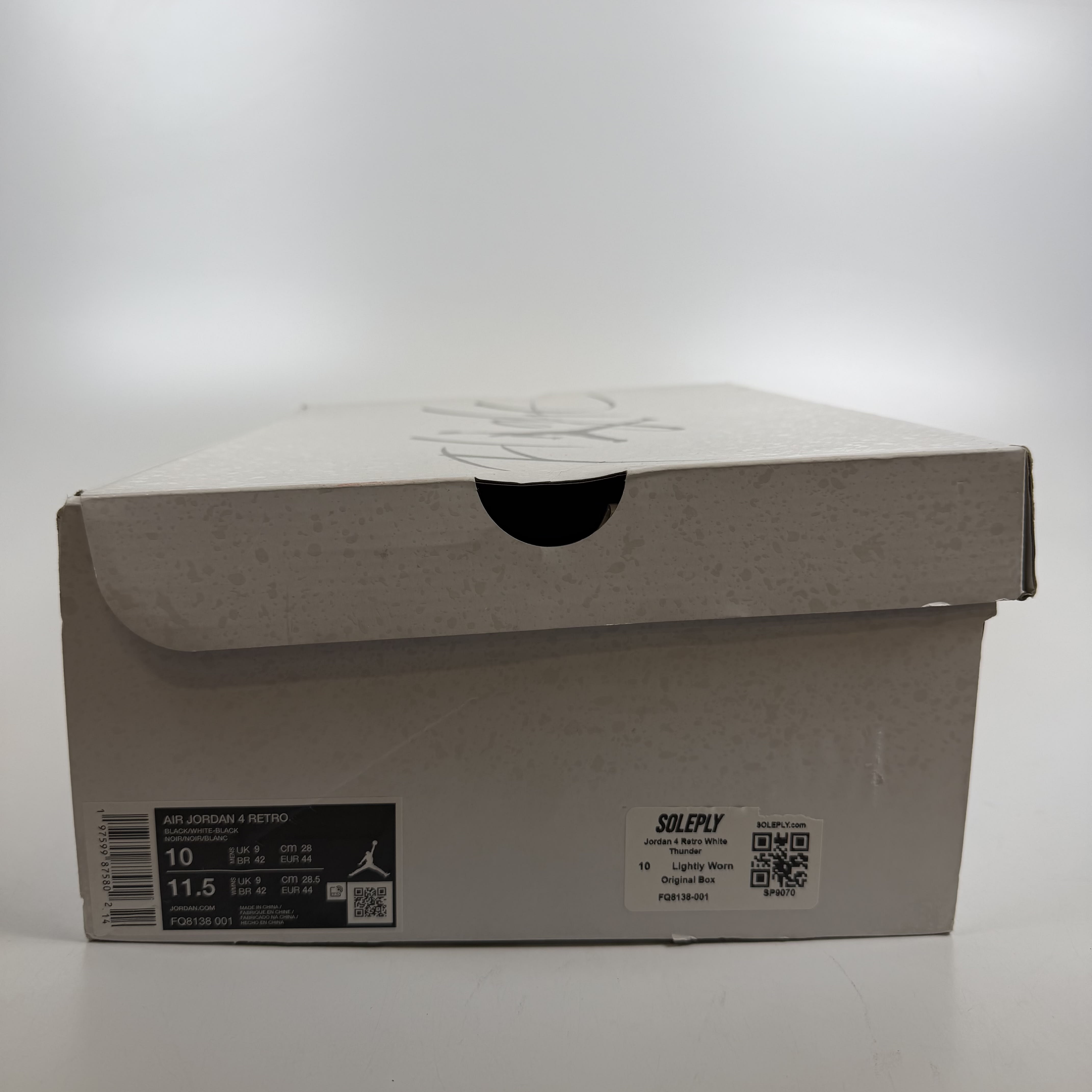 SP9070 Jordan 4 Retro White Thunder