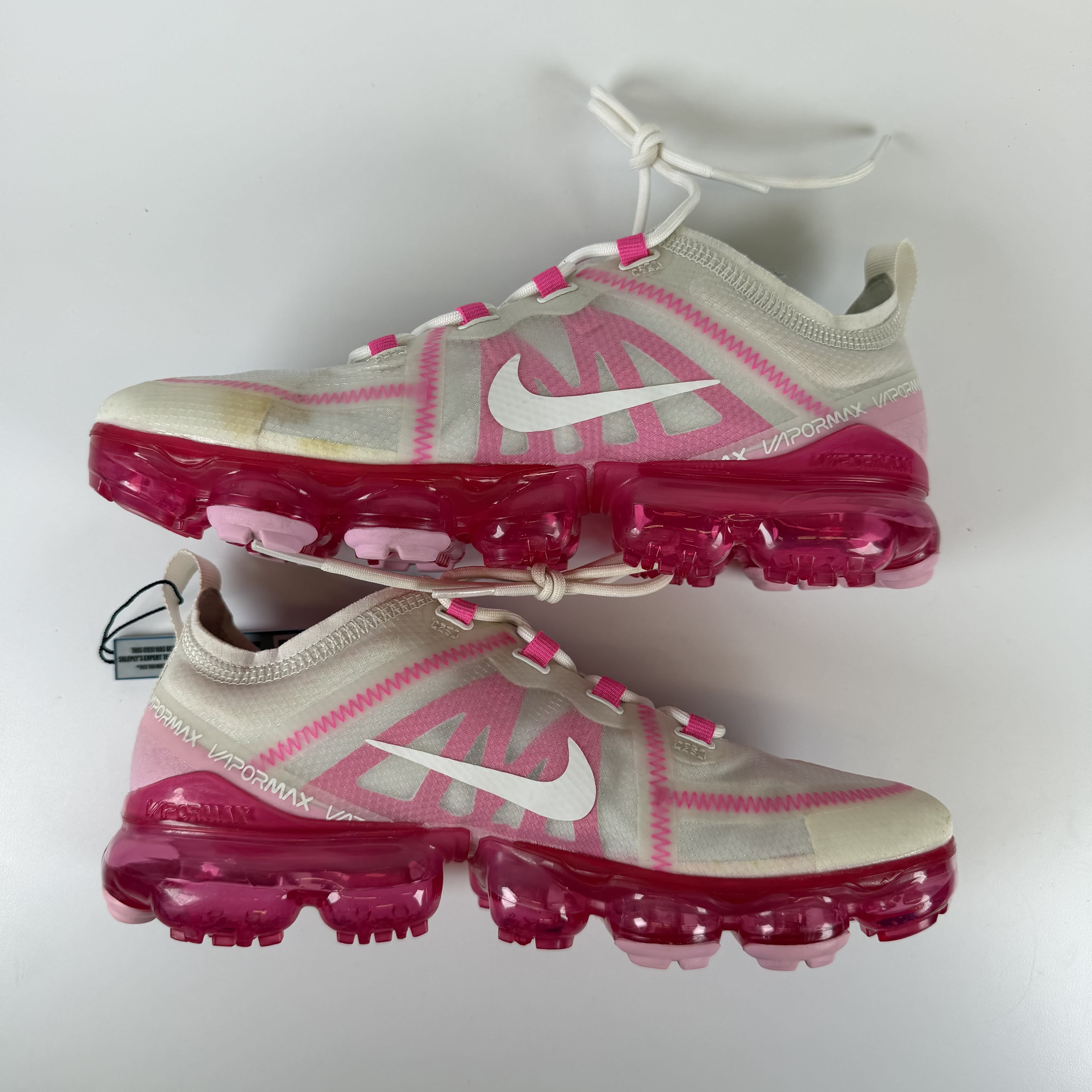 SP6488 Nike Air VaporMax 2019 Summit White Pink Rise (Women's)