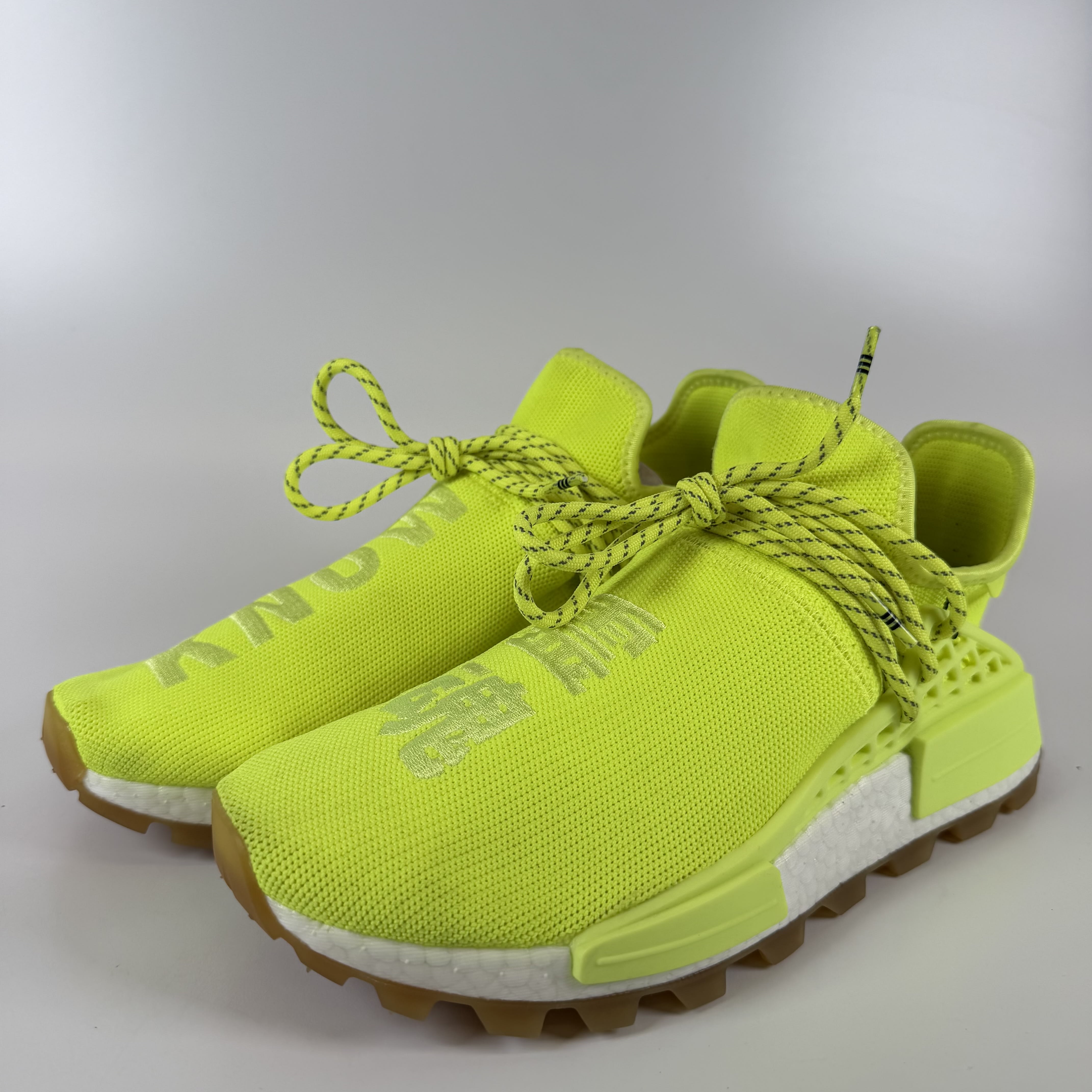 SP6490 adidas NMD Hu Trail Pharrell Now Is Her Time Solar Yellow