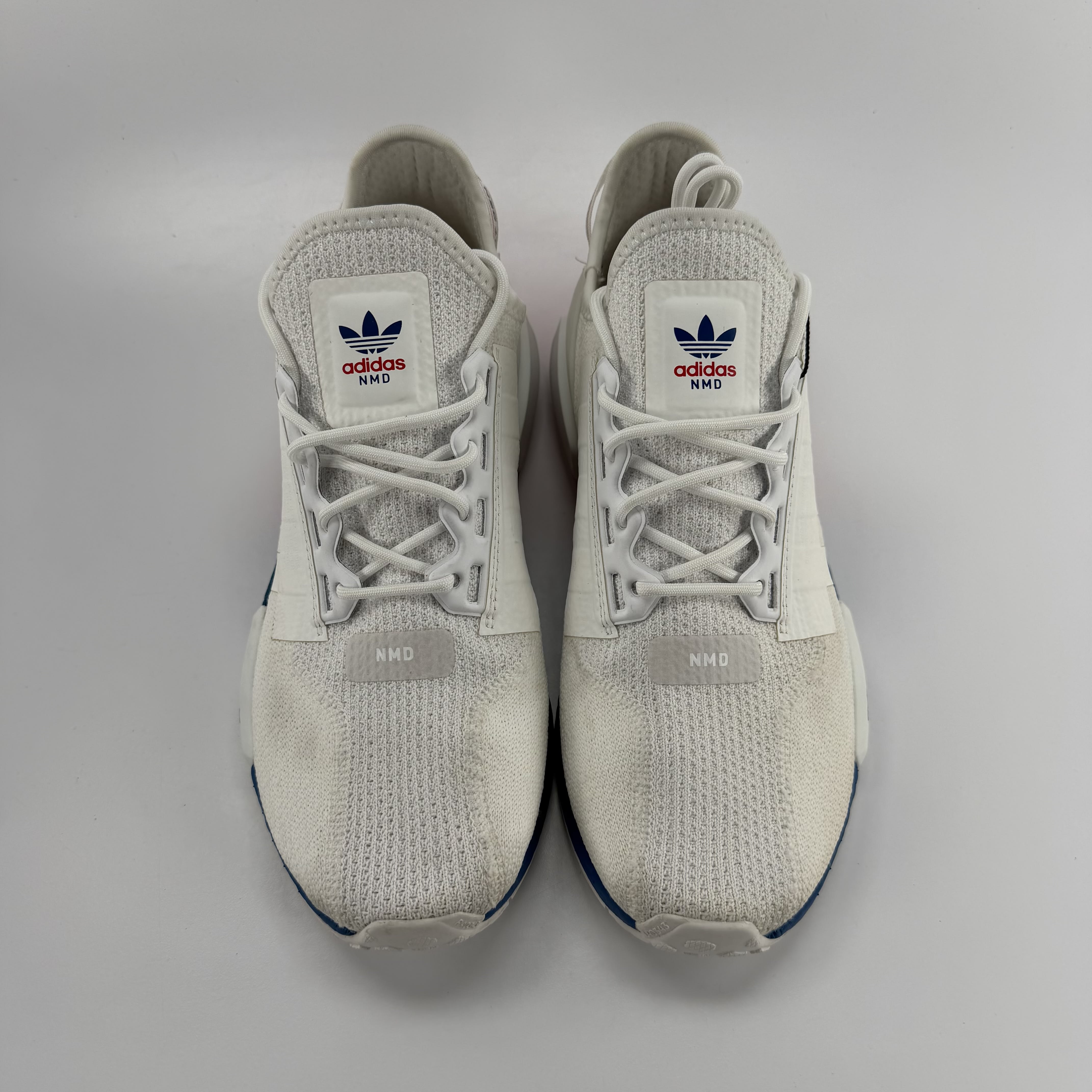 SP503 adidas NMD R1 White Red Blue