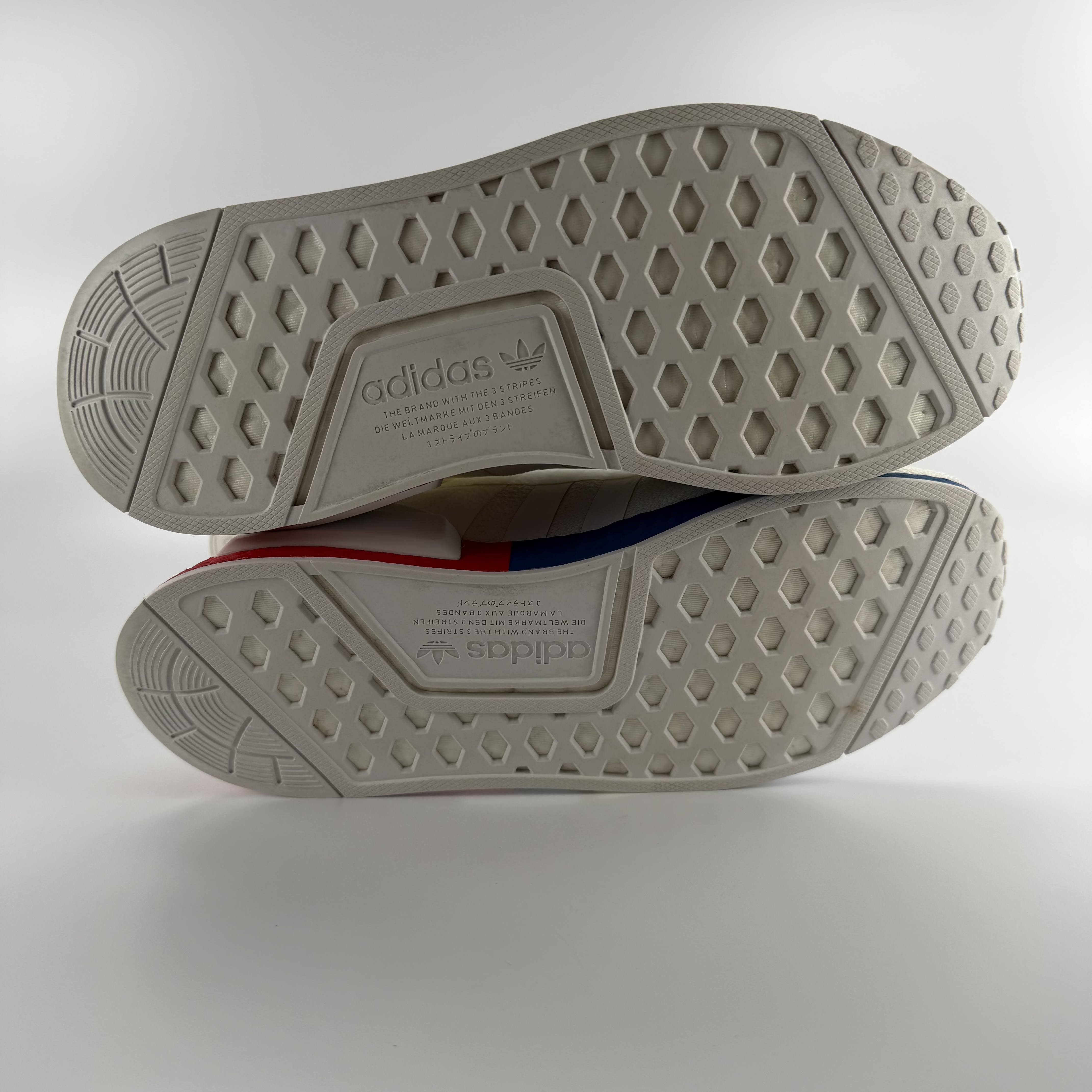SP503 adidas NMD R1 White Red Blue