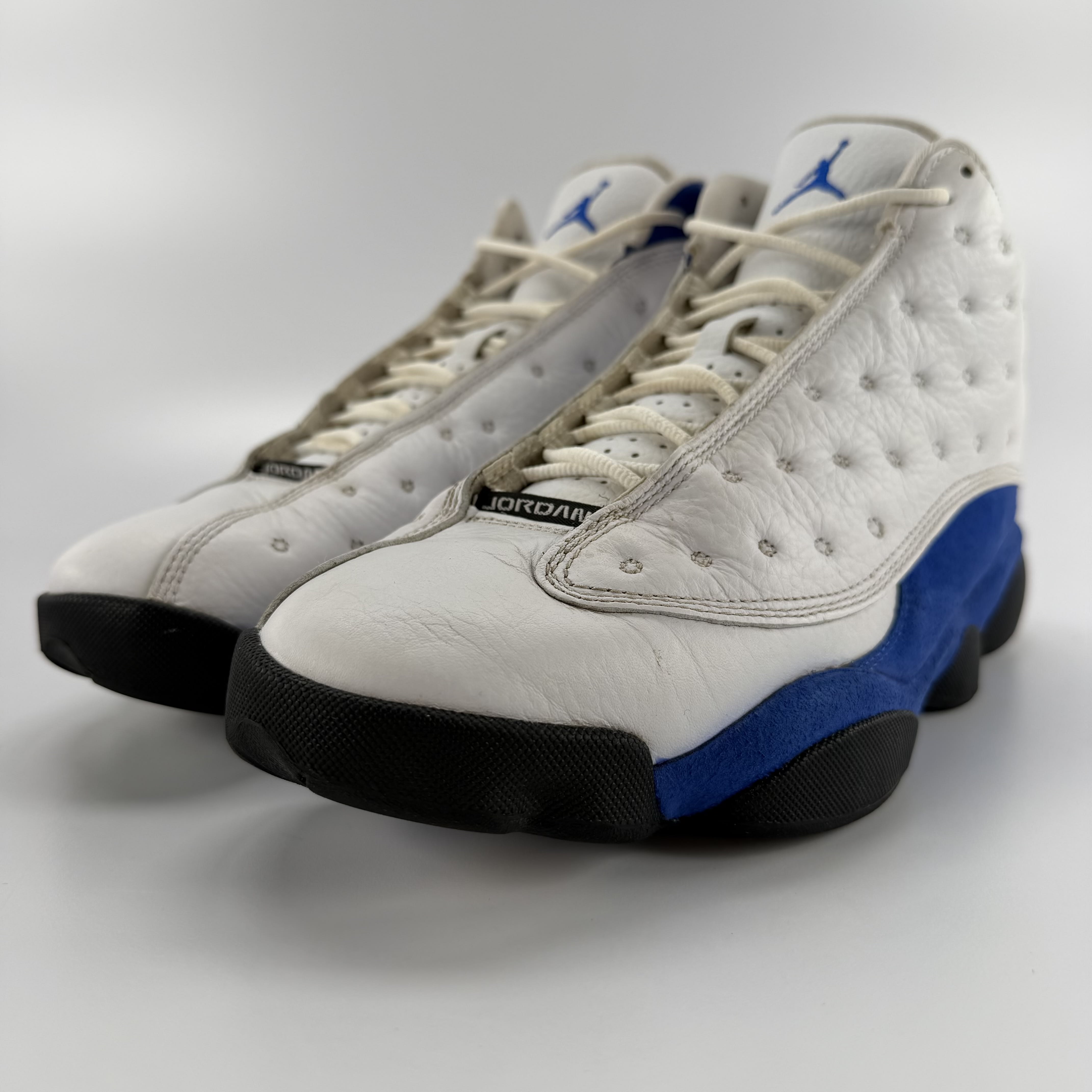 786749 Jordan 13 Retro White Hyper Royal Black