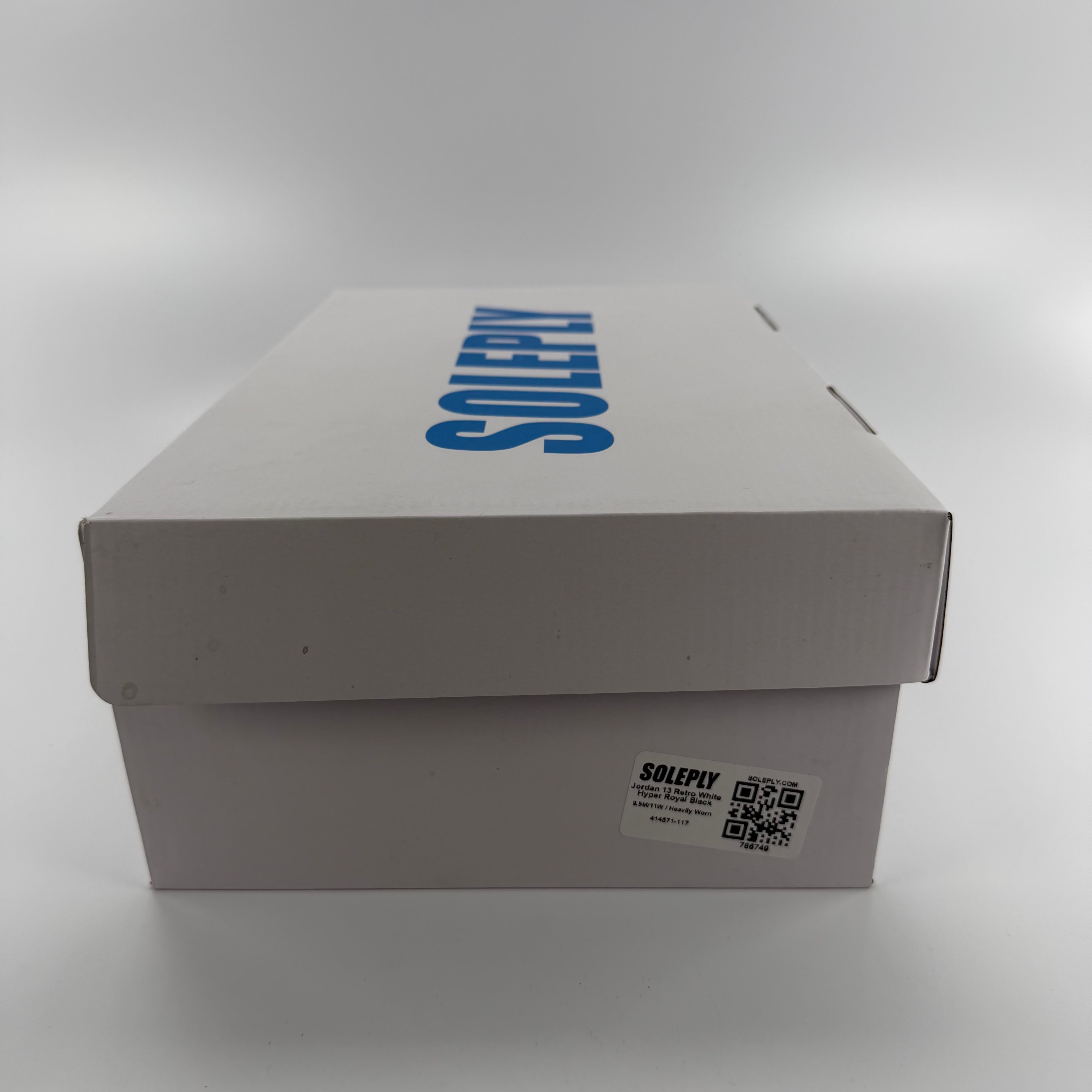 786749 Jordan 13 Retro White Hyper Royal Black