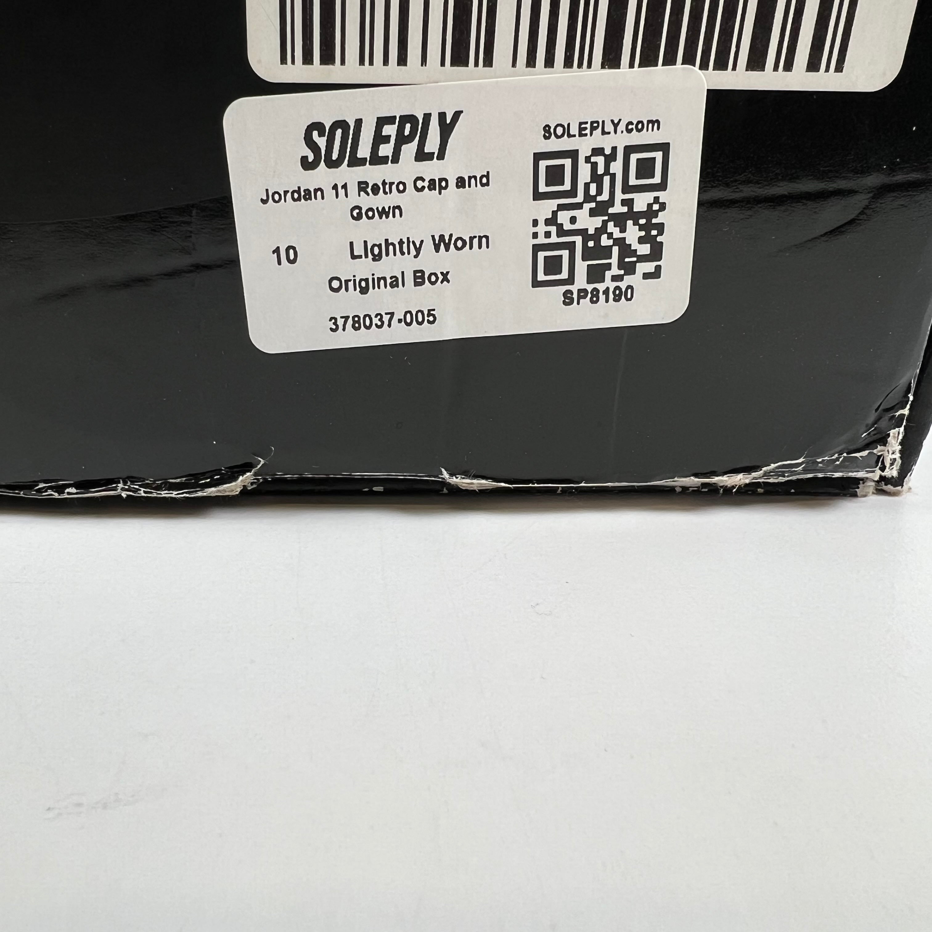 SP8190 Jordan 11 Retro Cap and Gown