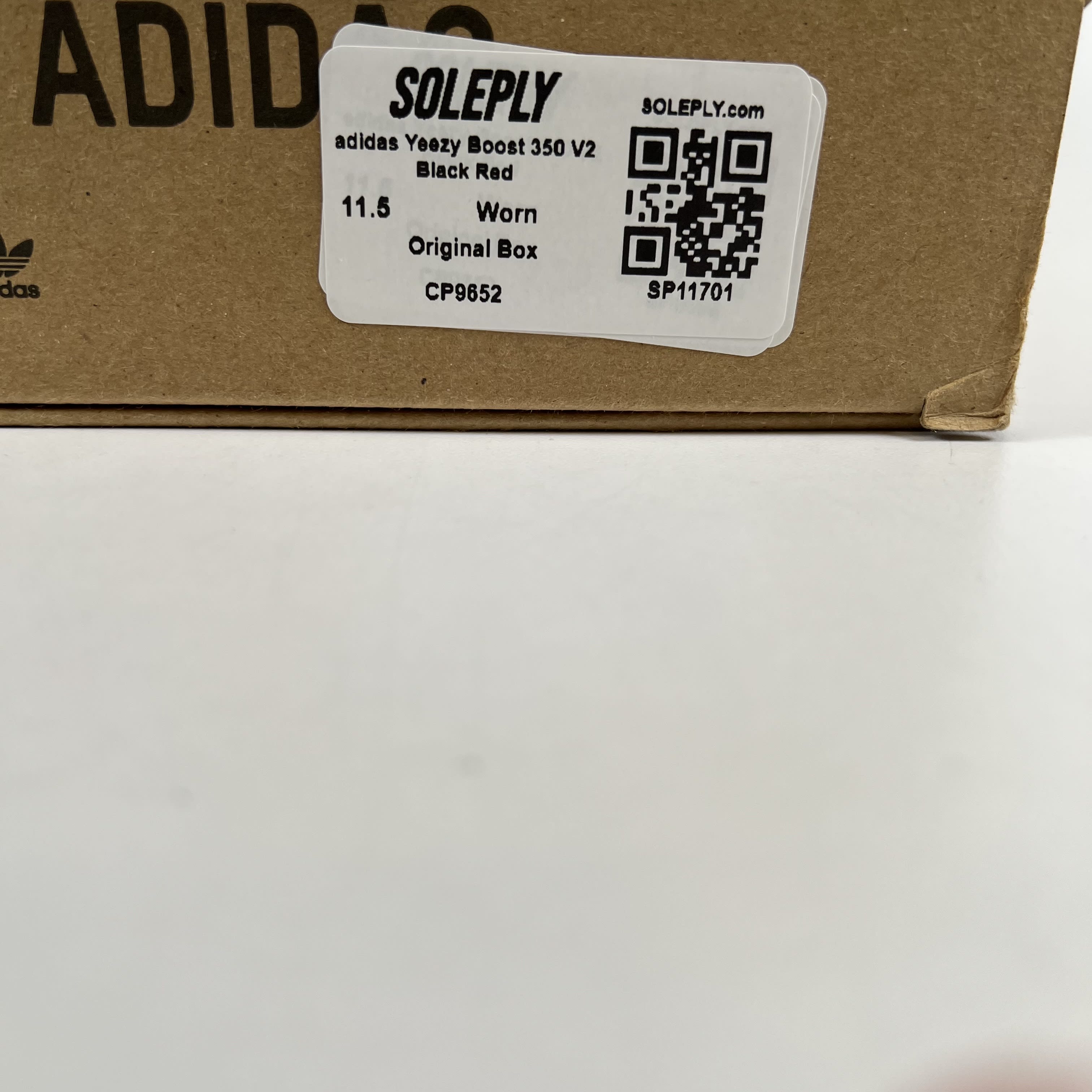 SP11701 adidas Yeezy Boost 350 V2 Black Red