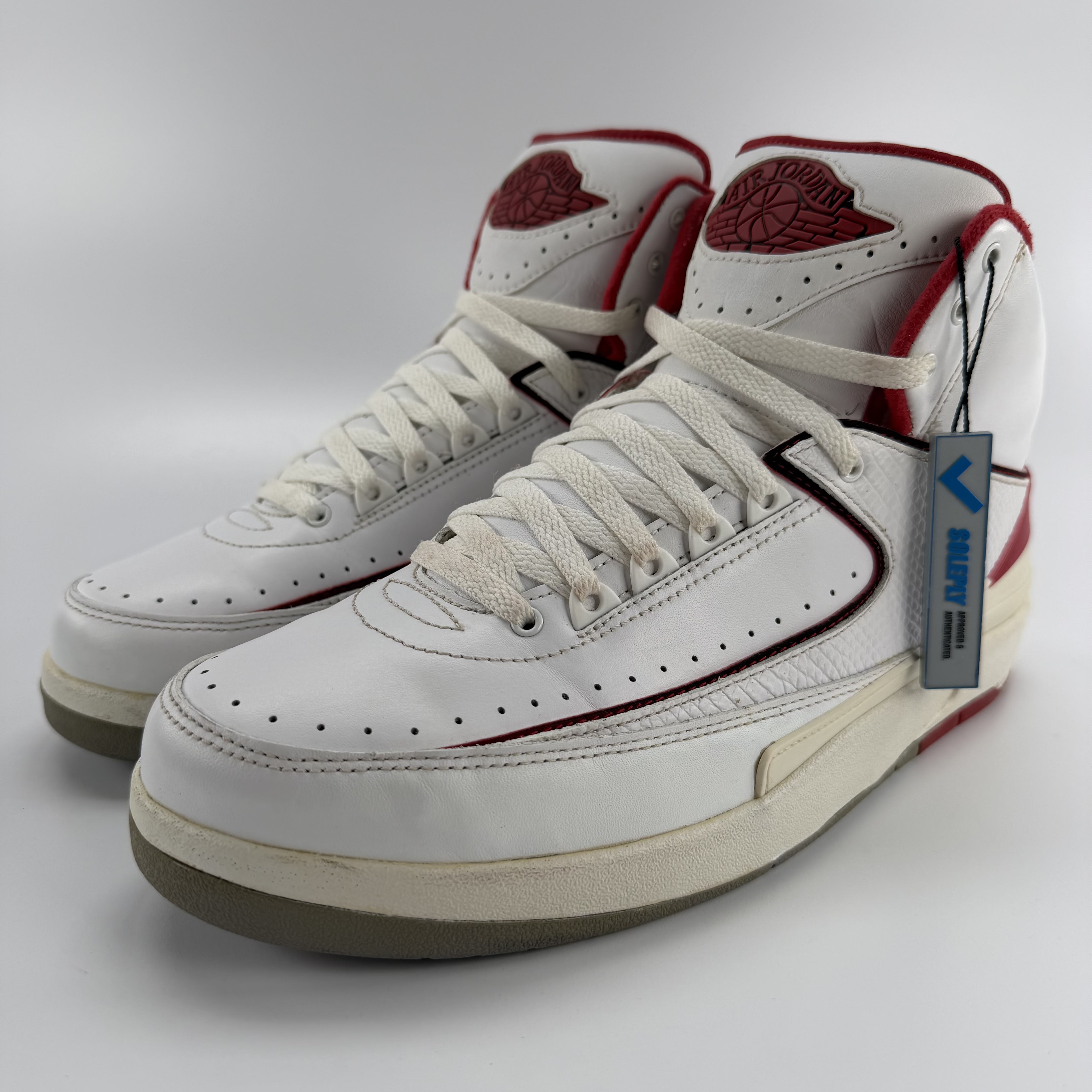 822478 Jordan 2 Retro White Red (2014)
