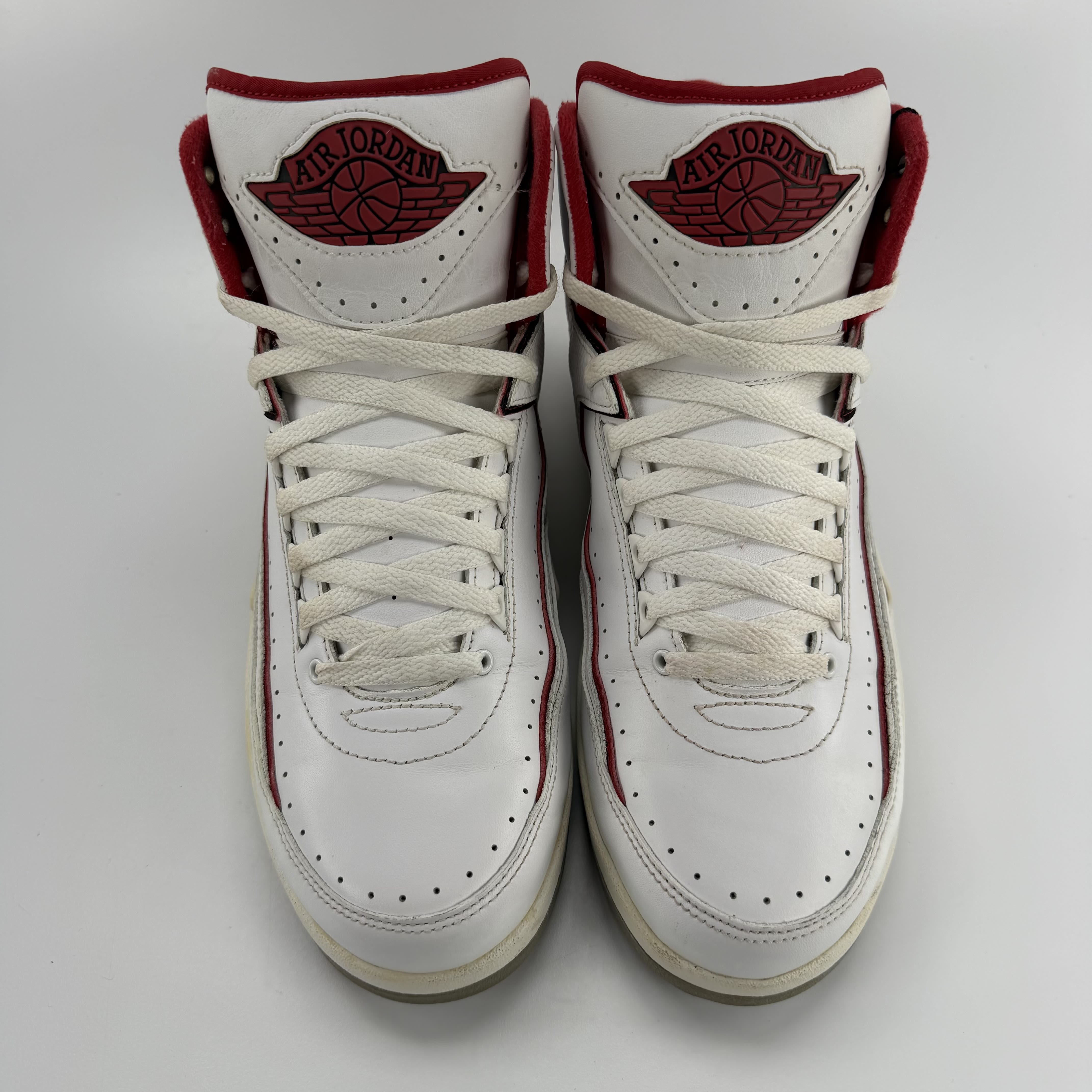 822478 Jordan 2 Retro White Red (2014)