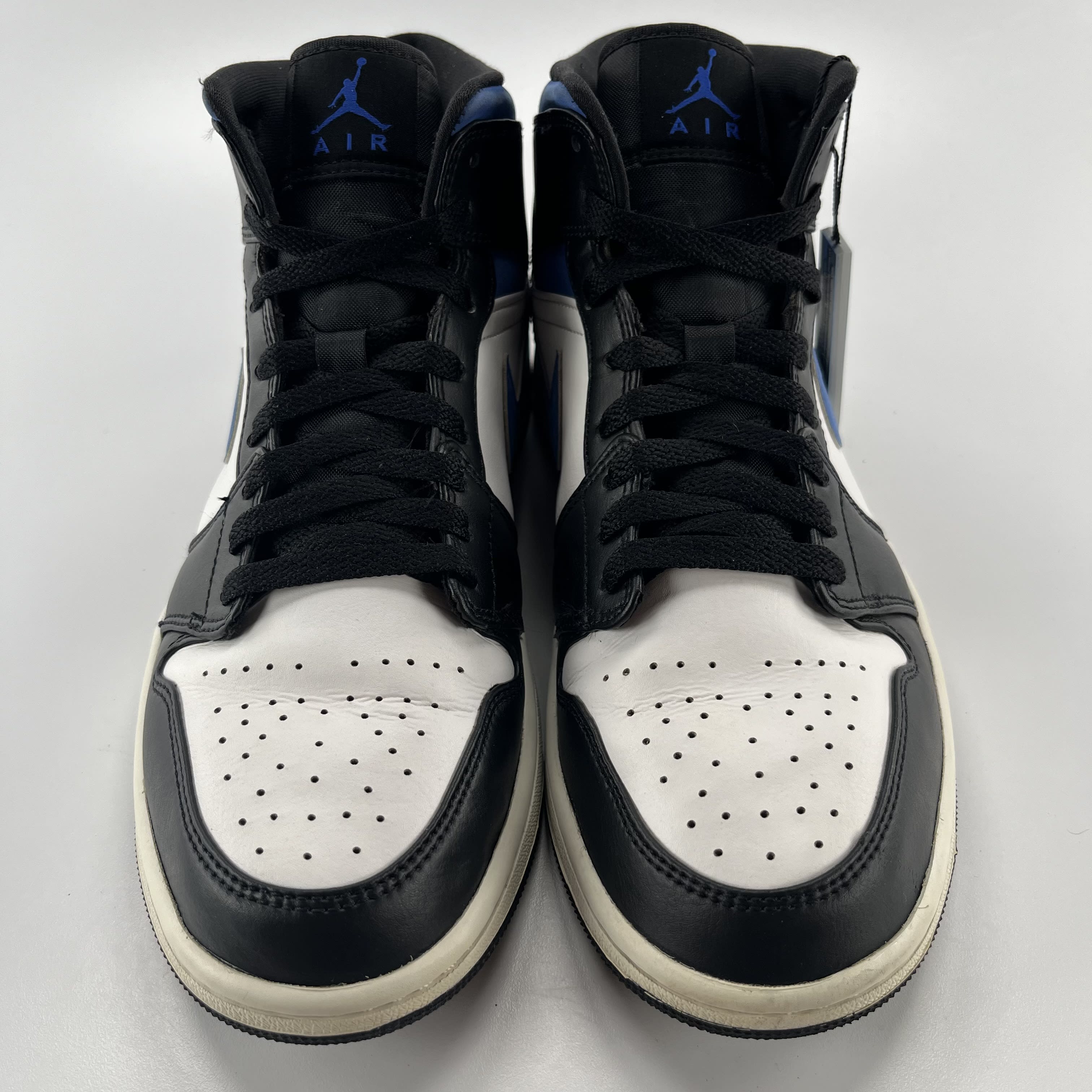 826163 Air Jordan 1 Mid 'Racer Blue'