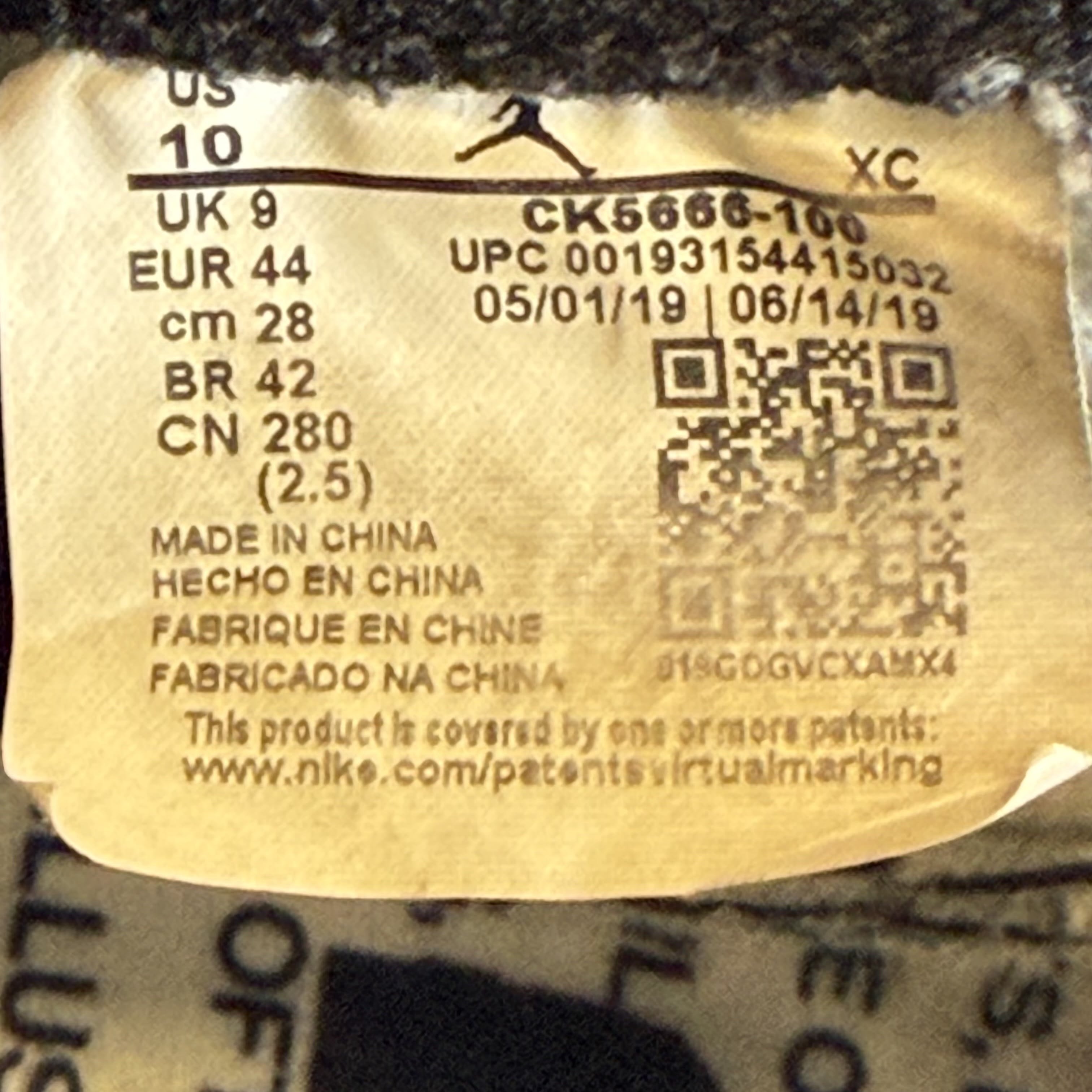 SP6086 Jordan 1 Retro High Fearless UNC Chicago