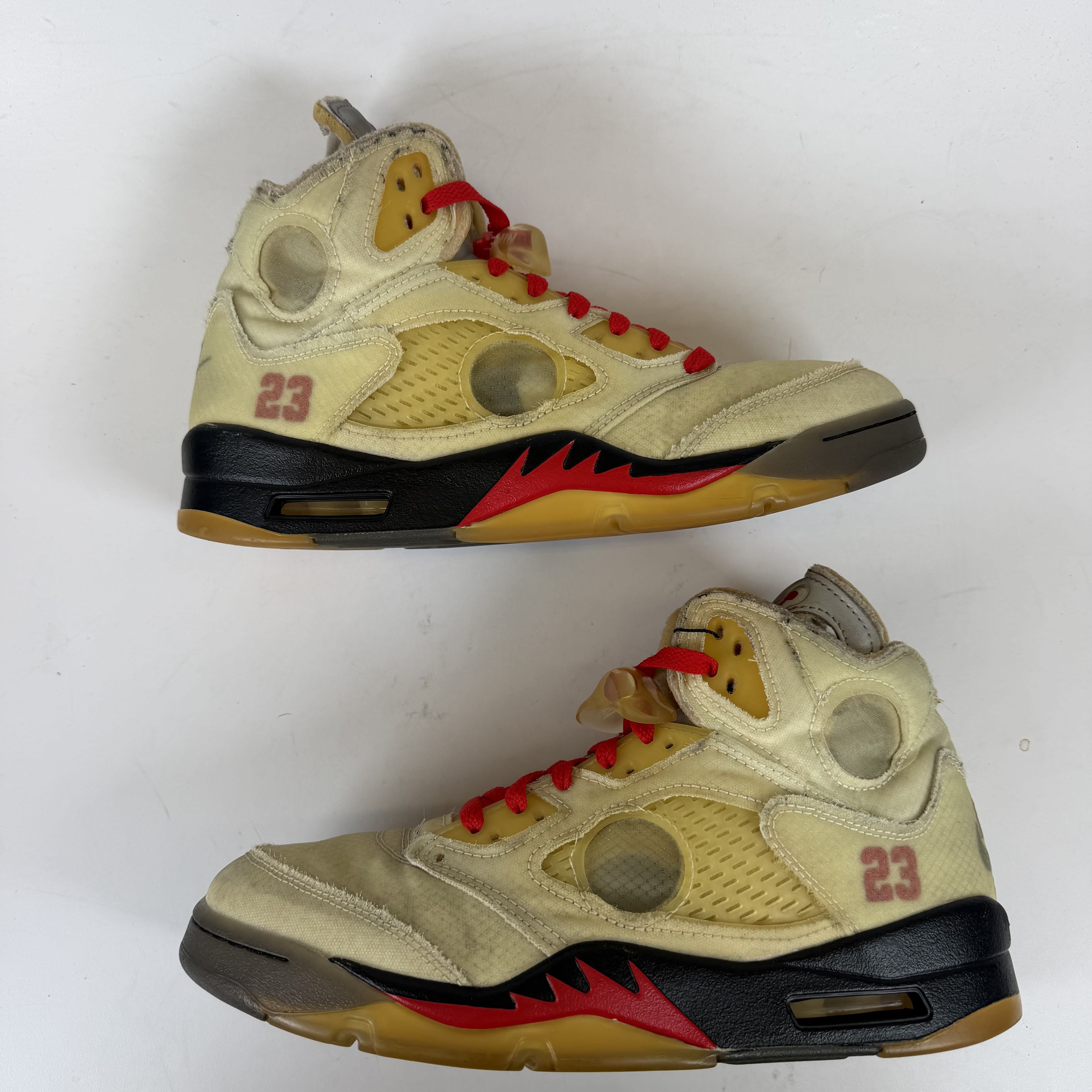 SP5291 Jordan 5 Retro Off-White Sail