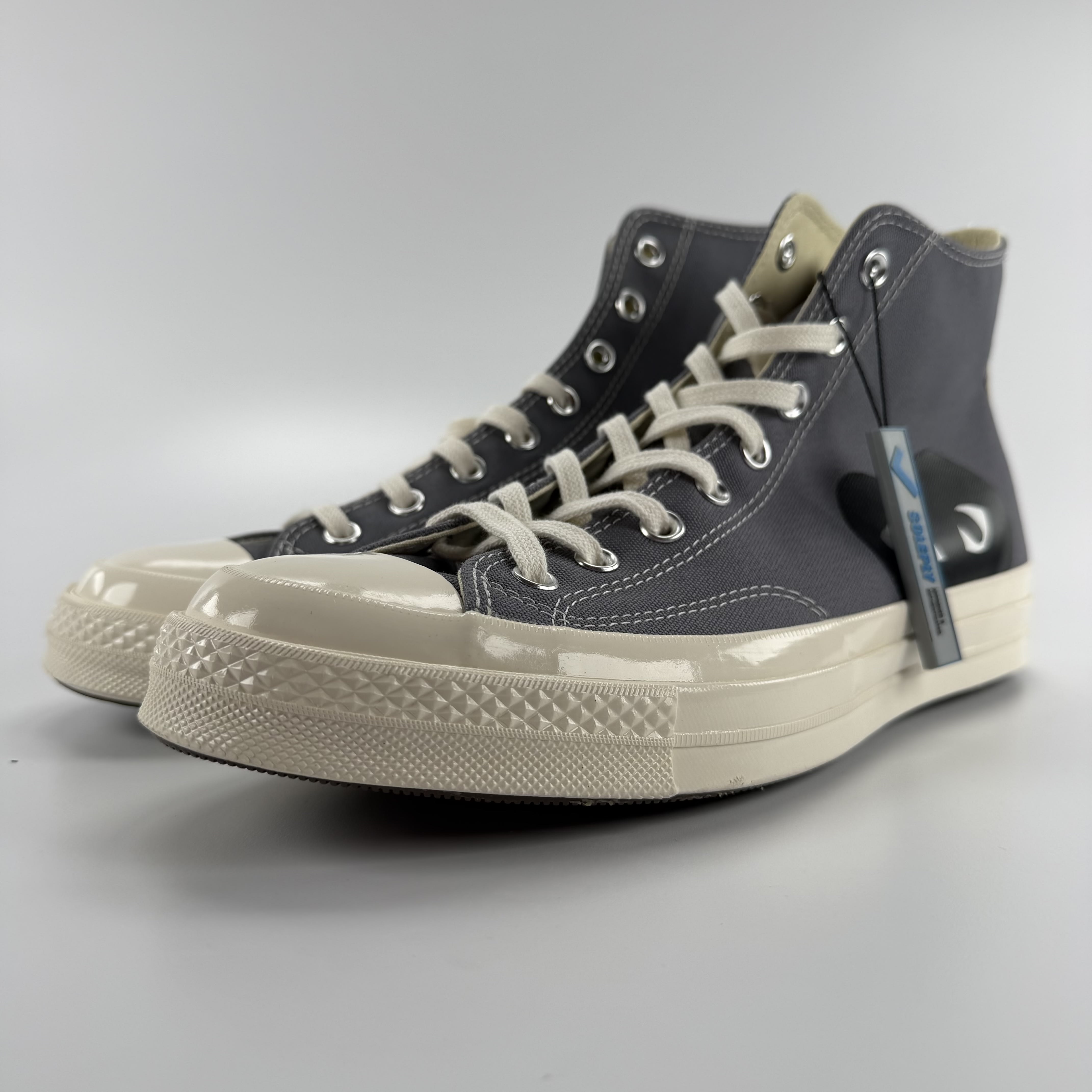 542849 Converse Chuck Taylor All Star 70 Hi Comme des Garcons PLAY Grey