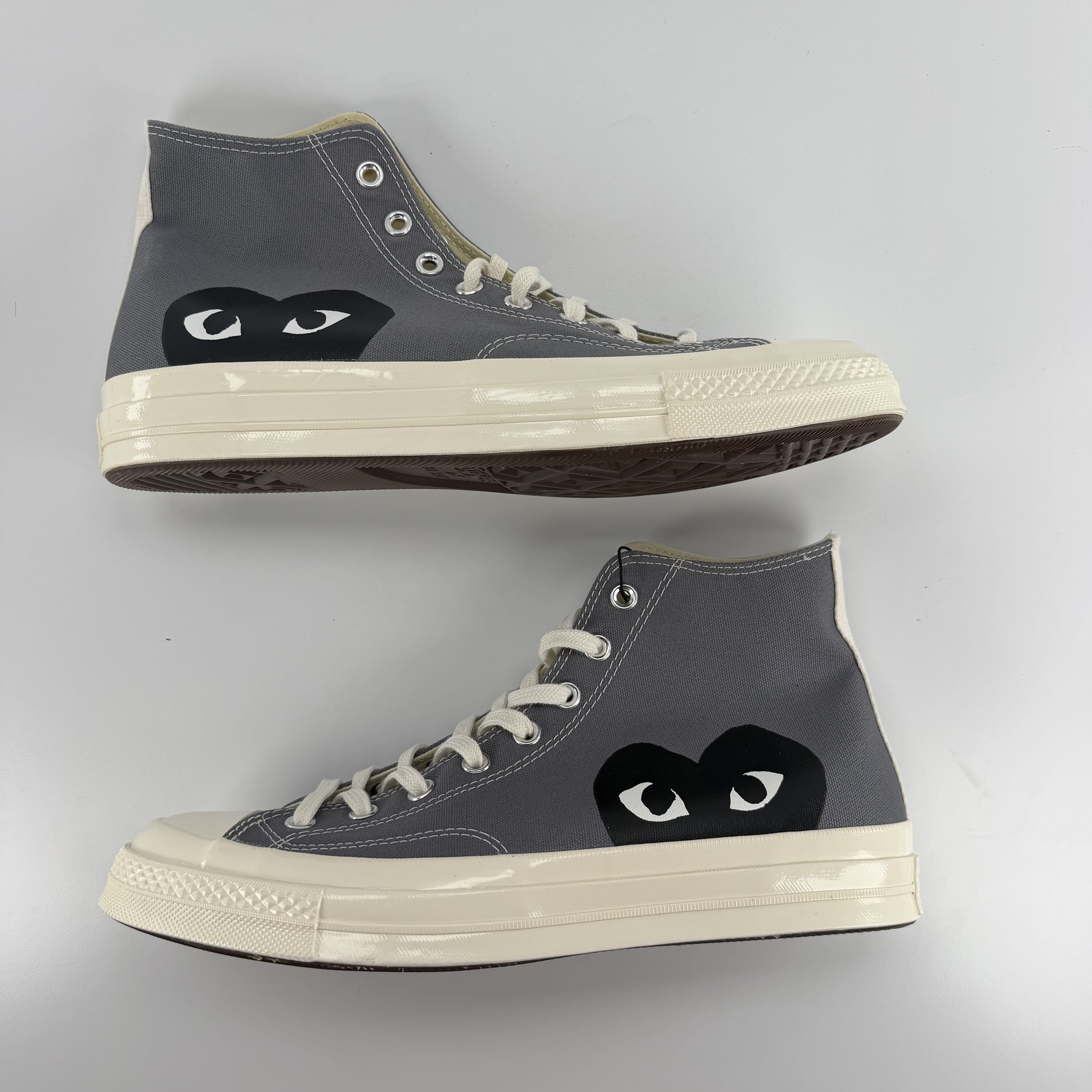 542849 Converse Chuck Taylor All Star 70 Hi Comme des Garcons PLAY Grey