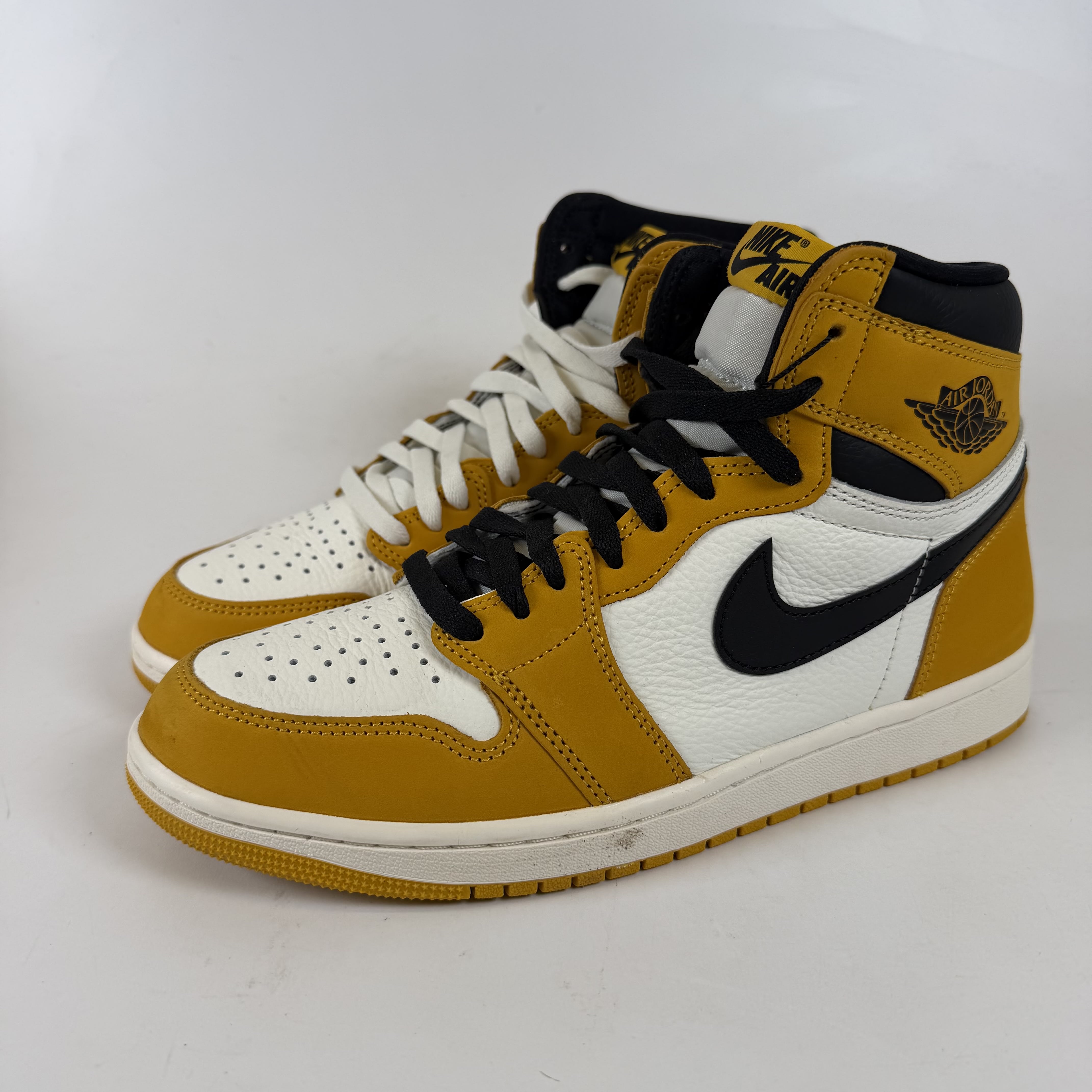 SP6262 Jordan 1 Retro High OG Yellow Ochre