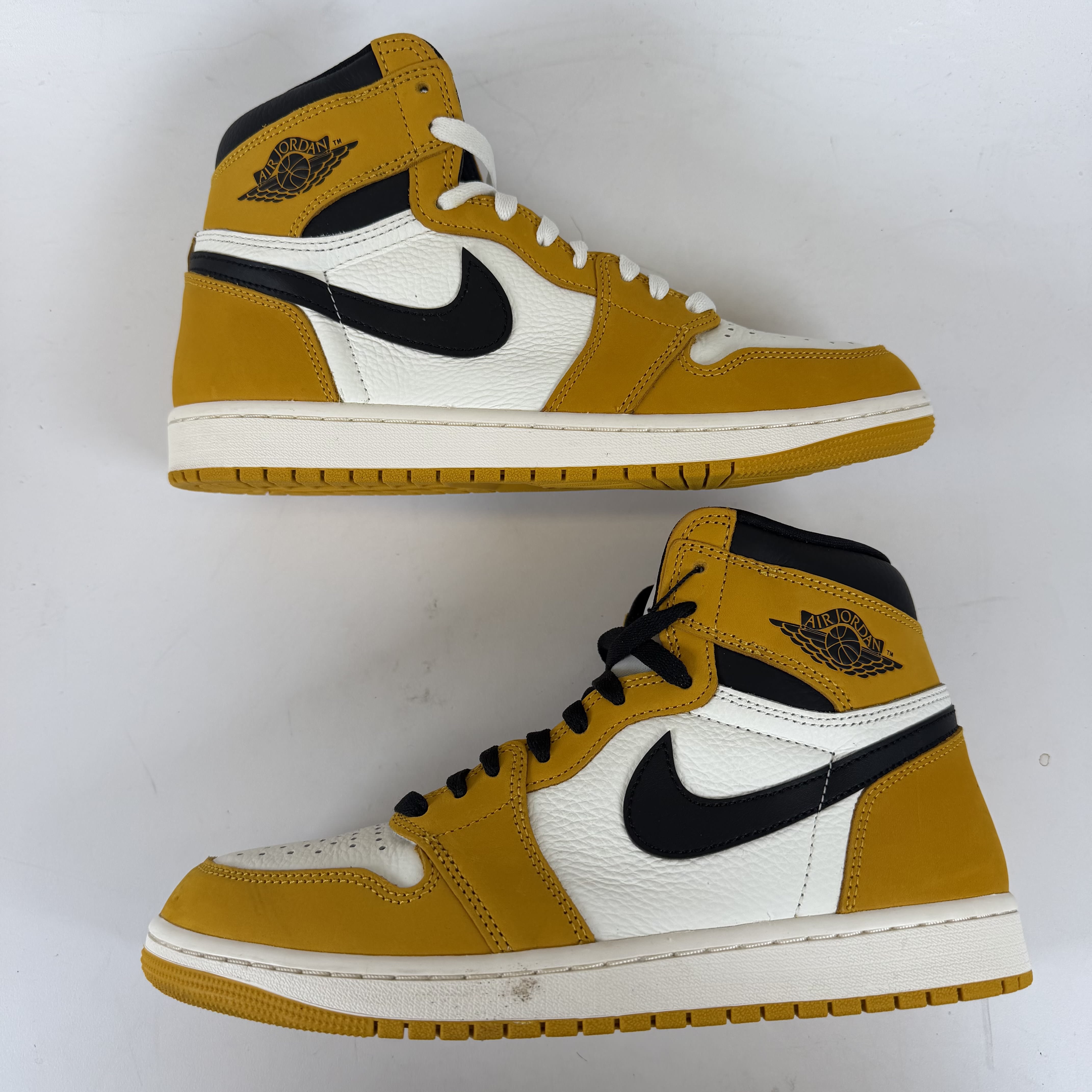 SP6262 Jordan 1 Retro High OG Yellow Ochre