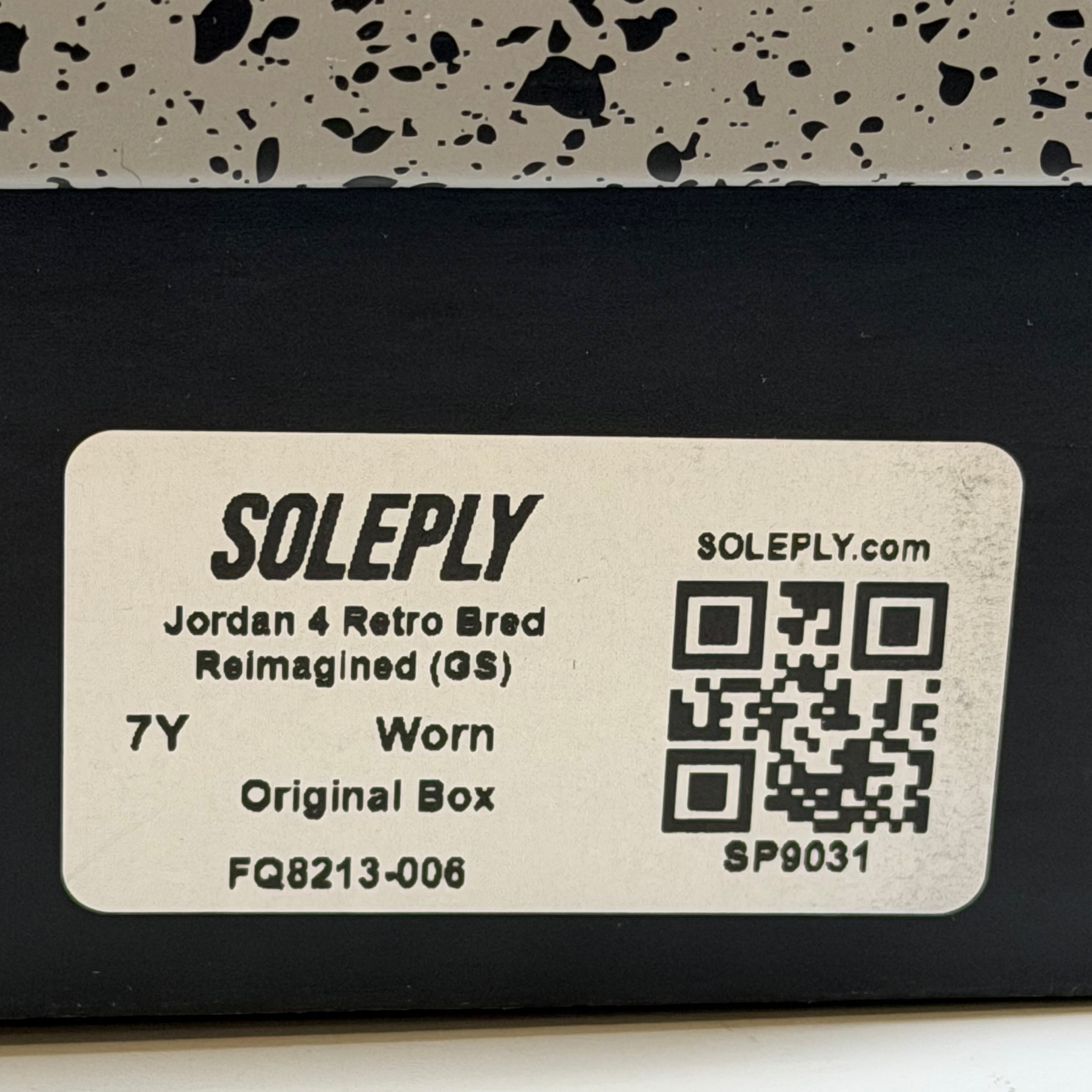 SP9031 Jordan 4 Retro Bred Reimagined (GS)
