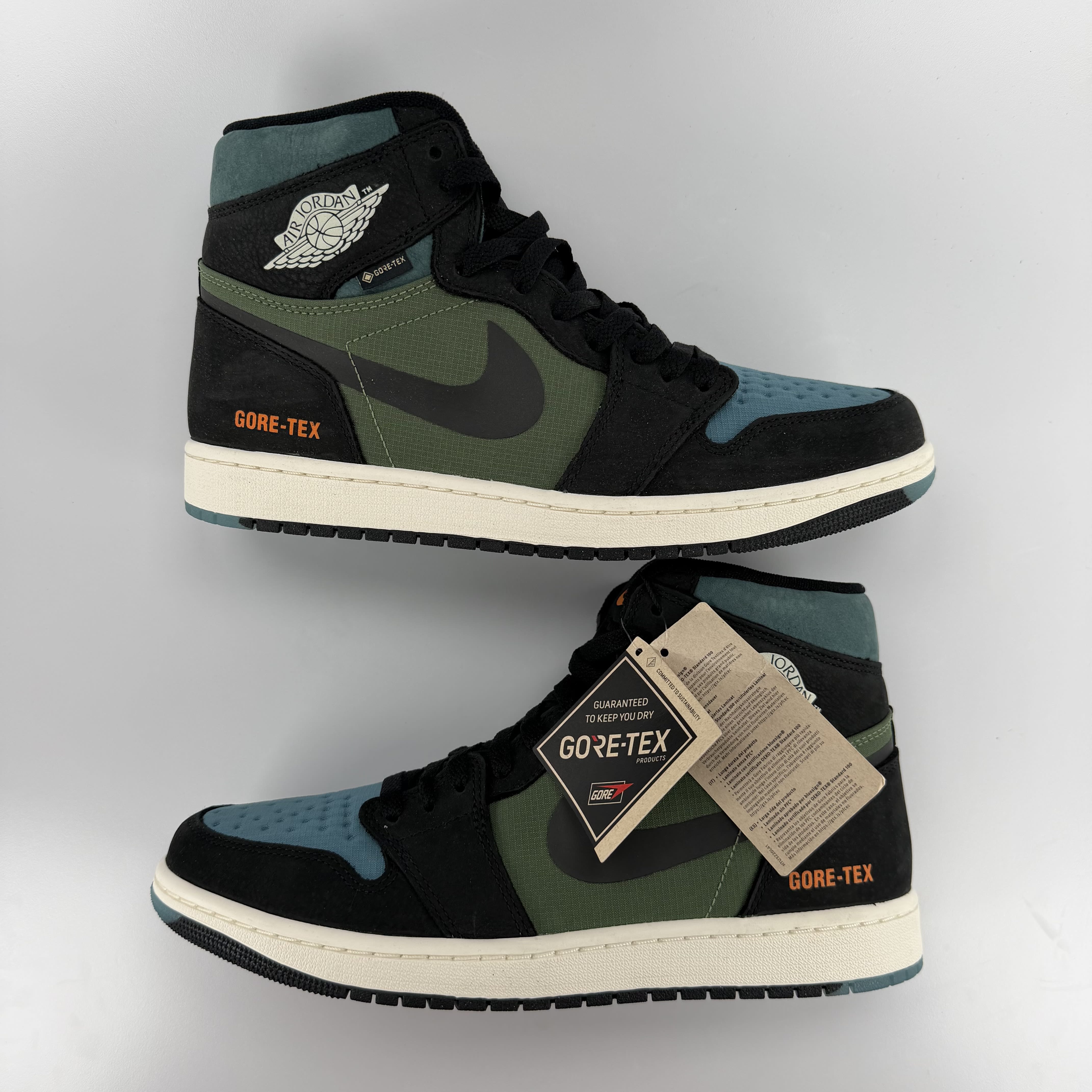 414665 Jordan 1 Retro High Element Gore-Tex Black Olive
