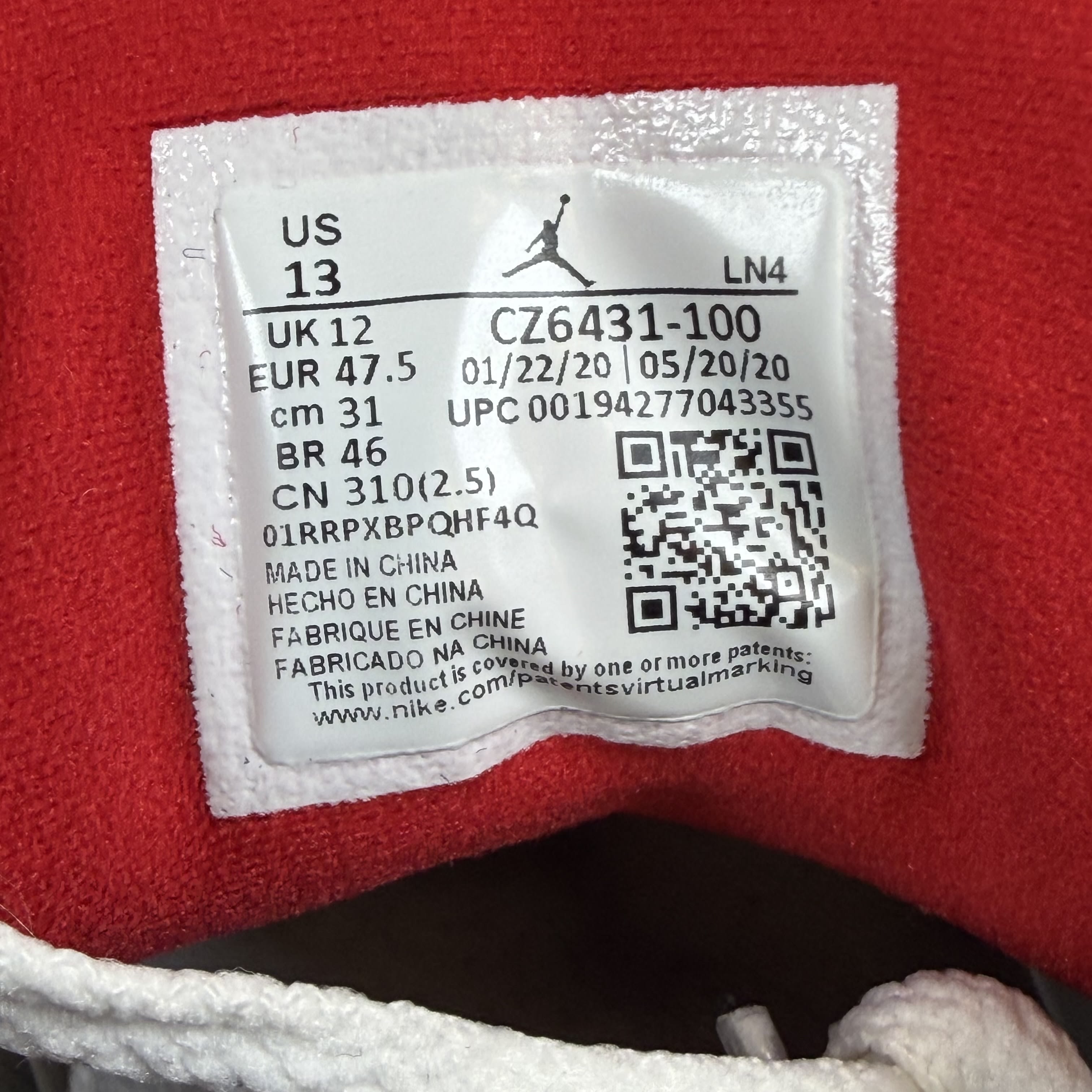 SP11681 Jordan 3 Retro SE Fire Red Denim (2020)